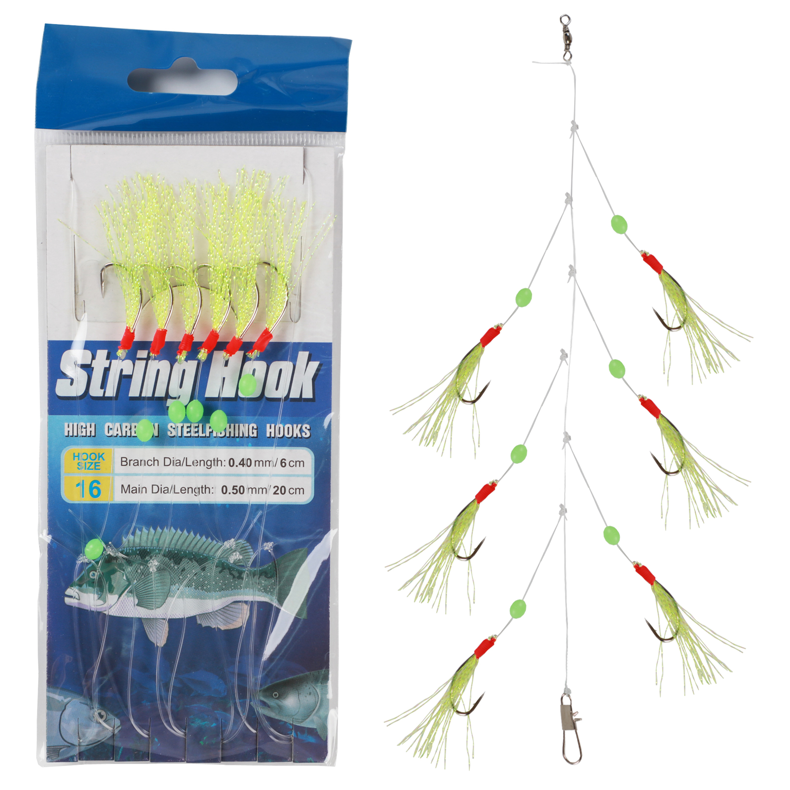 FREE FISHER 202pcs/Lot Fishing Rig Baits String Hooks Baitcasting Reel,Fishing Weights Accessory PE Braided Line for Bass,Mackeral,Perch