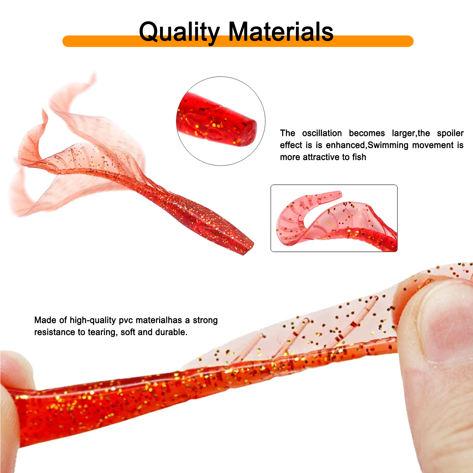 FREE FISHER 182pcs/Box Fishing Soft Swimbaits Set T-tail Worms Wobblers Fishing Jigs Aritificial Baits Jigging Hooks for Saltwater/Freshwater