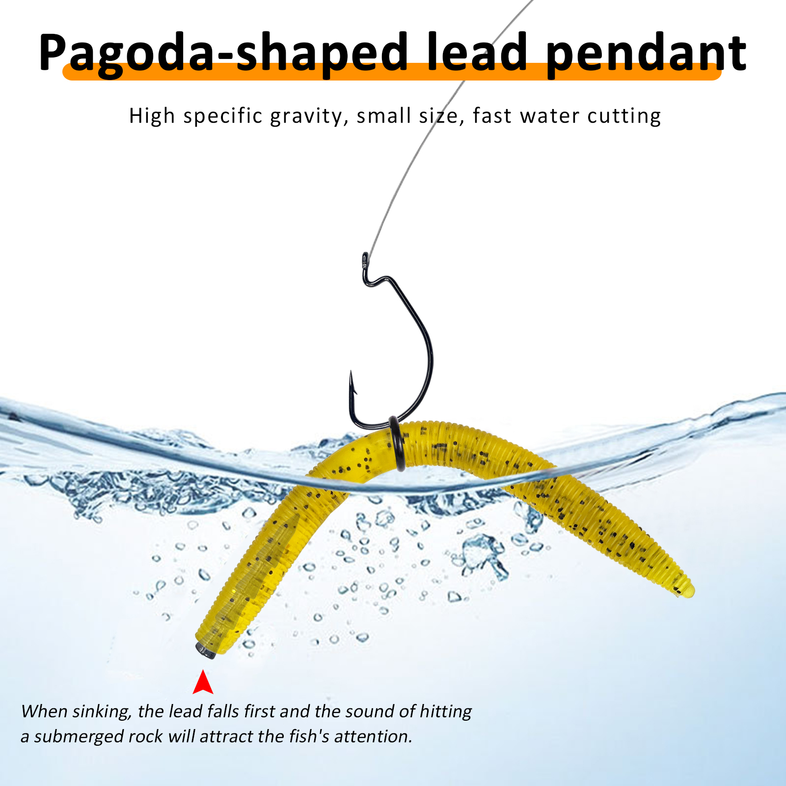 FREE FISHER 134pcs/Lot Soft Lures Set Worms Hooks Fishing Weights Sinker Bait Tying Tools for Freshwater/Saltwater Swimbaits Fishing Tackle Box