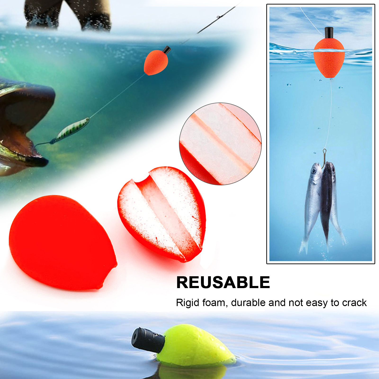 FREE FISHER 91pcs/Box Fishing Tackle Box Kit 5cm Soft PVC Double-tail Worm Lures 3cm Jig Head Hooks Floats Buoy Fishing Bite Sinkers Set