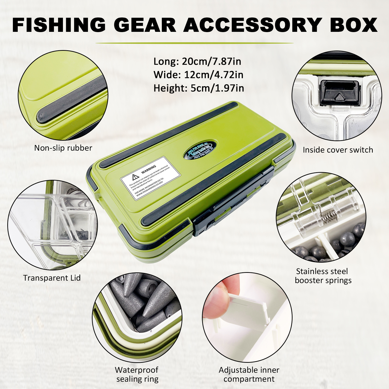 Fishing Gear Set 392pcs/Lot Fish Hook Remover Gripper Pliers Tools Kit Backpack Fishing Lures Baits Accessories Bag for Saltwater