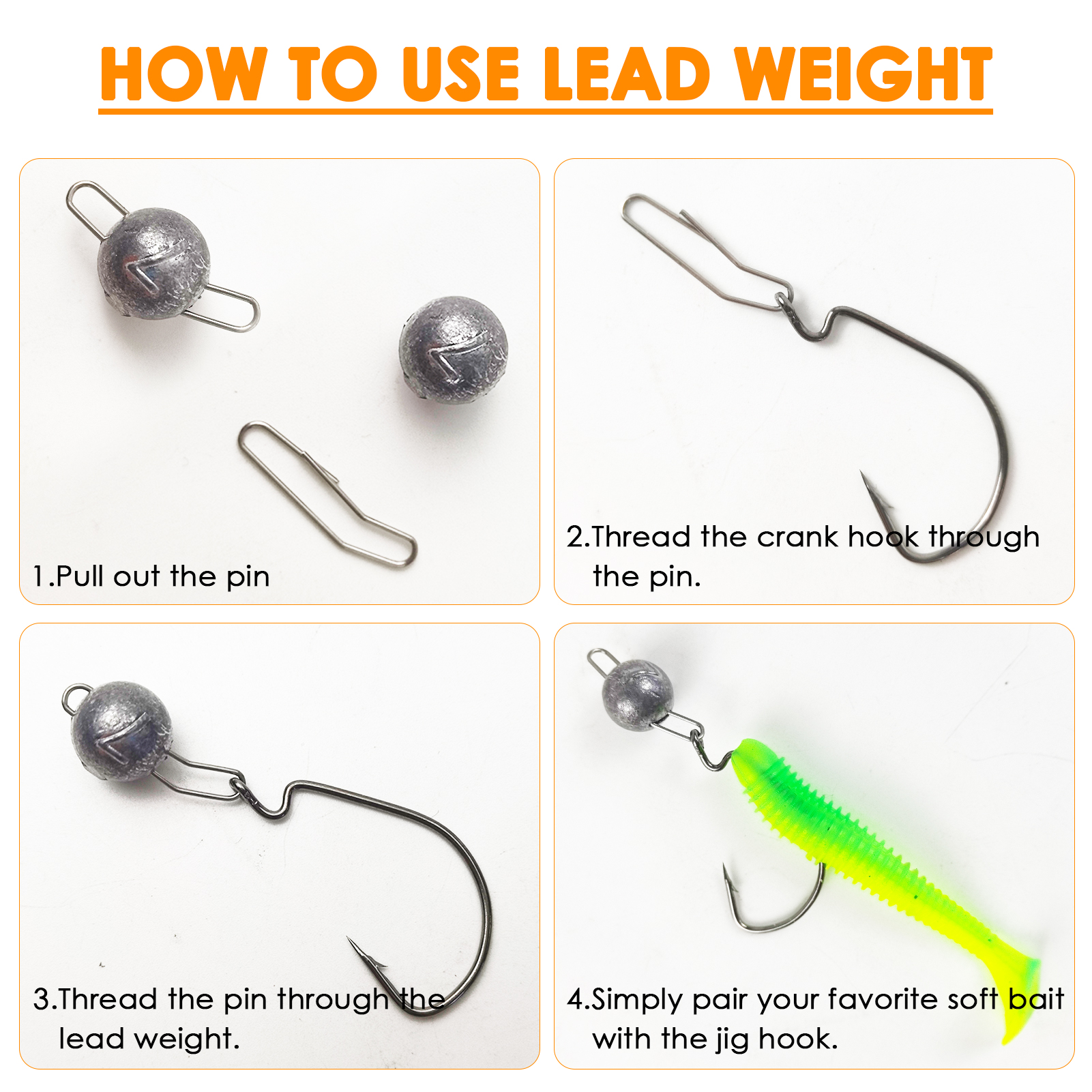 FREE FISHER 84pcs/Box Fishing Weights Kit,Mixed Lead Sinkers,Crankhooks Swivels,Jig Head Hook Beads,Fishing Tackle for Saltwater