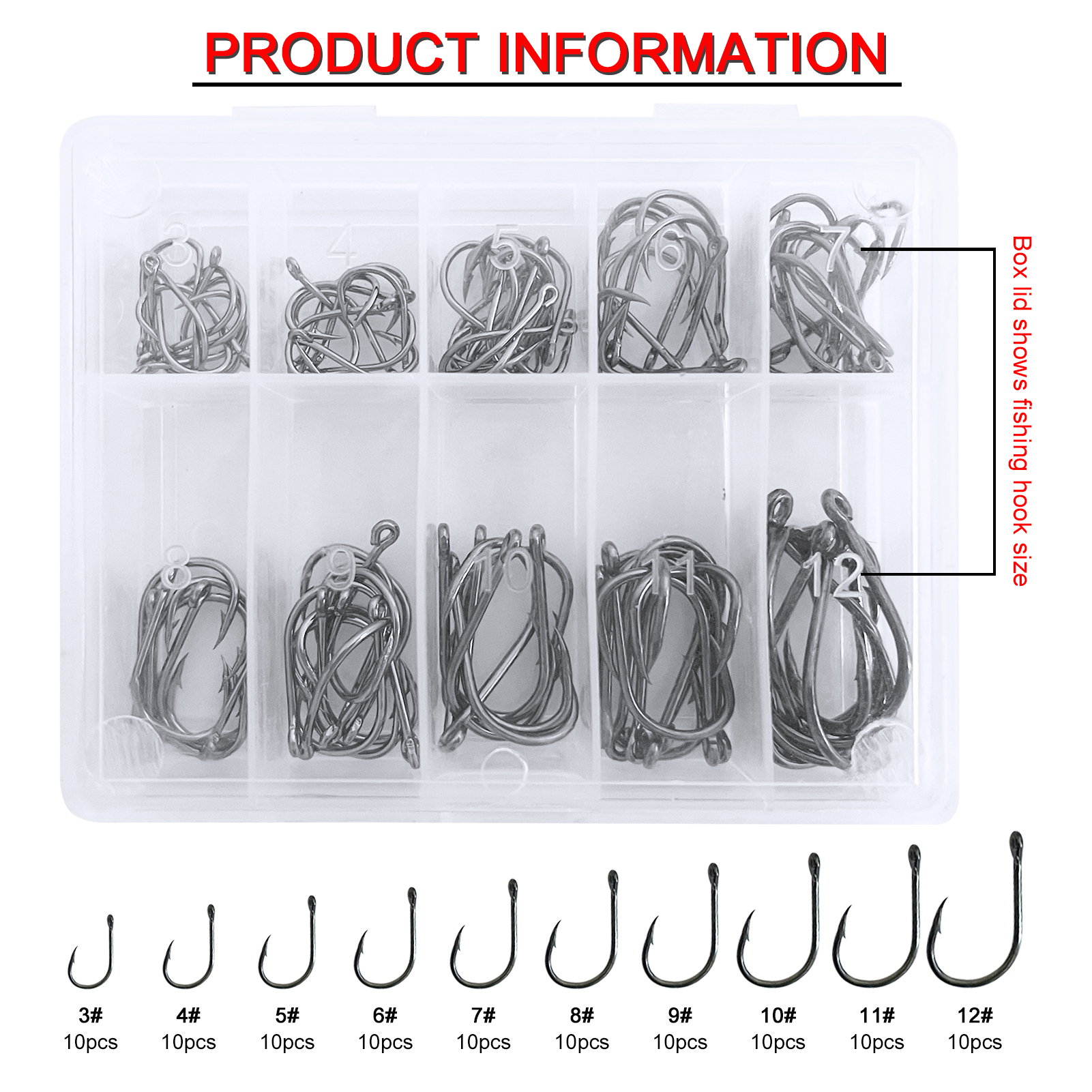 FREE FISHER 491pcs/Box Fishing Tackle Kit Mixed Soft Lures Hard Baits Fishing Griper Hooks Sinkers Jigs Swivels Beads for Freshwater Saltwater