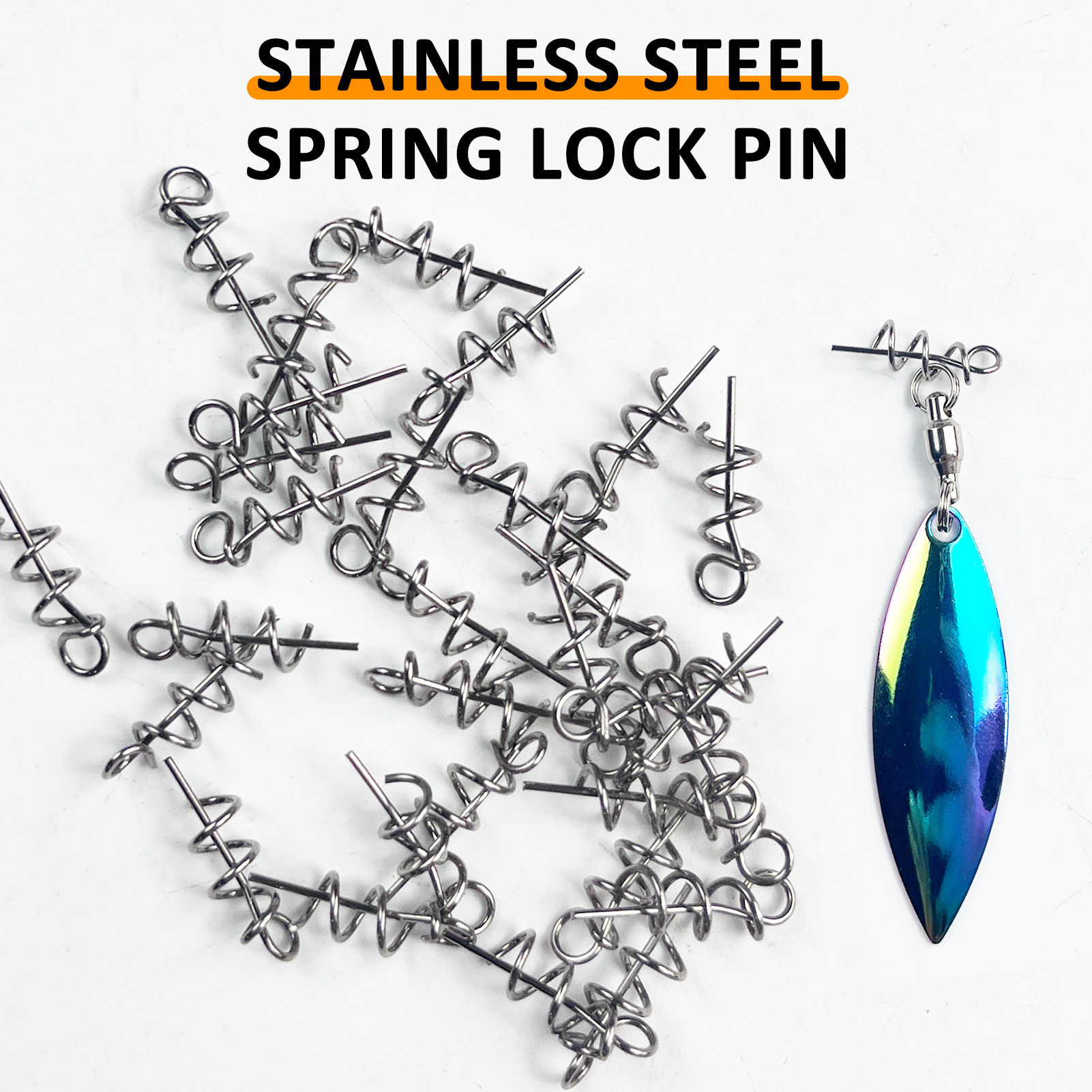 FREE FISHER 61pcs/Lot Fishing Spinners Kit Metal Sequins Spinnerbaits Spoons Accessory Walleye Rig Lure Fishing Attractor Assorted Set