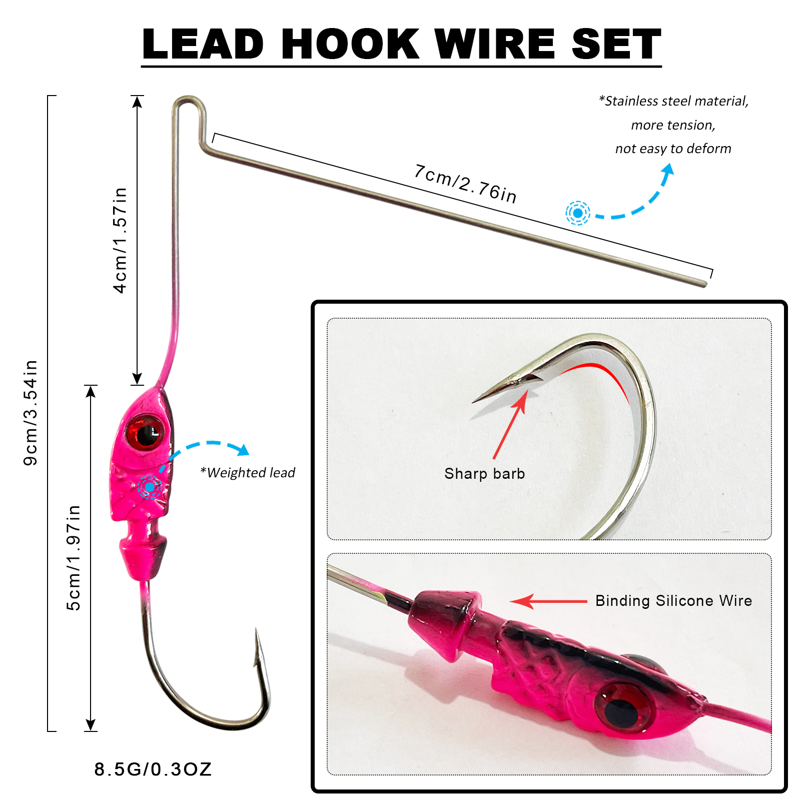 FREE FISHER 288pcs/Lot Spinnerbaits Material DIY Kit,Fishing Metal Sequins,Buzzbaits Rubber Skirts,Bass/Carp Fishing Accessories