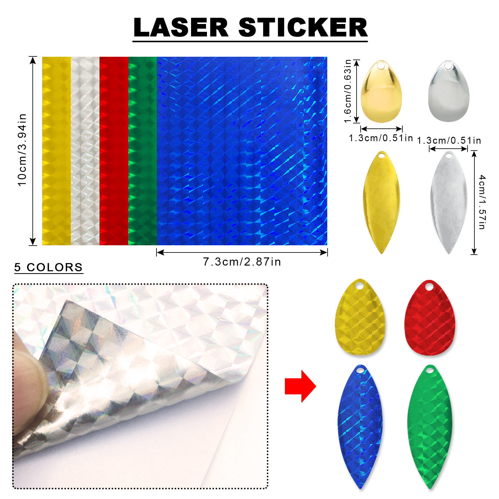 FREE FISHER 148pcs Fishing Spinnerbaits Materials Metal Sequins Set Buzzbaits Rubber Skirts Beads Blades Swivels Laser Paper for Bass Trout