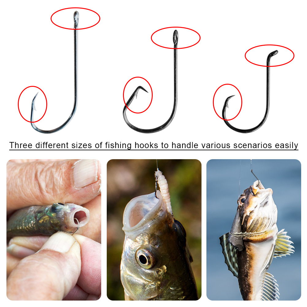 FREE FISHER 46pcs Fishing Gear Steel Wire Mixed Sharp Carbon Steel Hooks Lead Sinkers Four-cornered Fishing Weights Sinkers 1-4oz for Sea Fishing