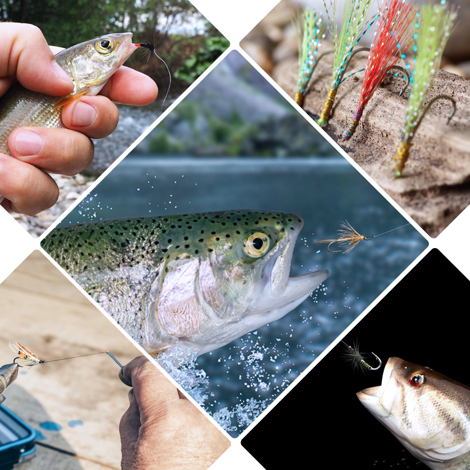 FREE FISHER Fly Tying Tool Kit 149pcs Fishing Flies Whip Finisher Tying Bobin Scissors Lure Baits Twister Hair Materials Threader Knotter