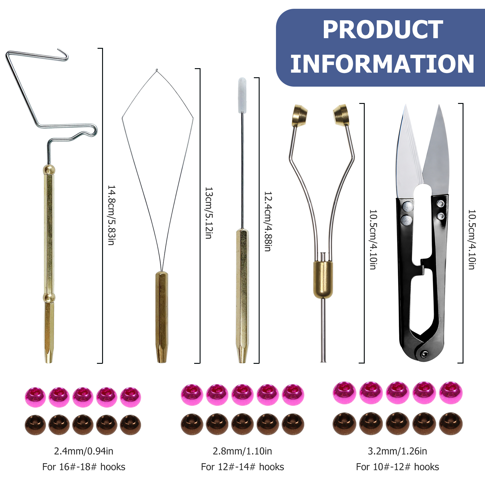 FREE FISHER 73pcs Fly Fishing Tool Kit Tying Flies Holder Whip Finisher Bobin Scissors Lure Baits Twister Hair Fiber Threader Knotter