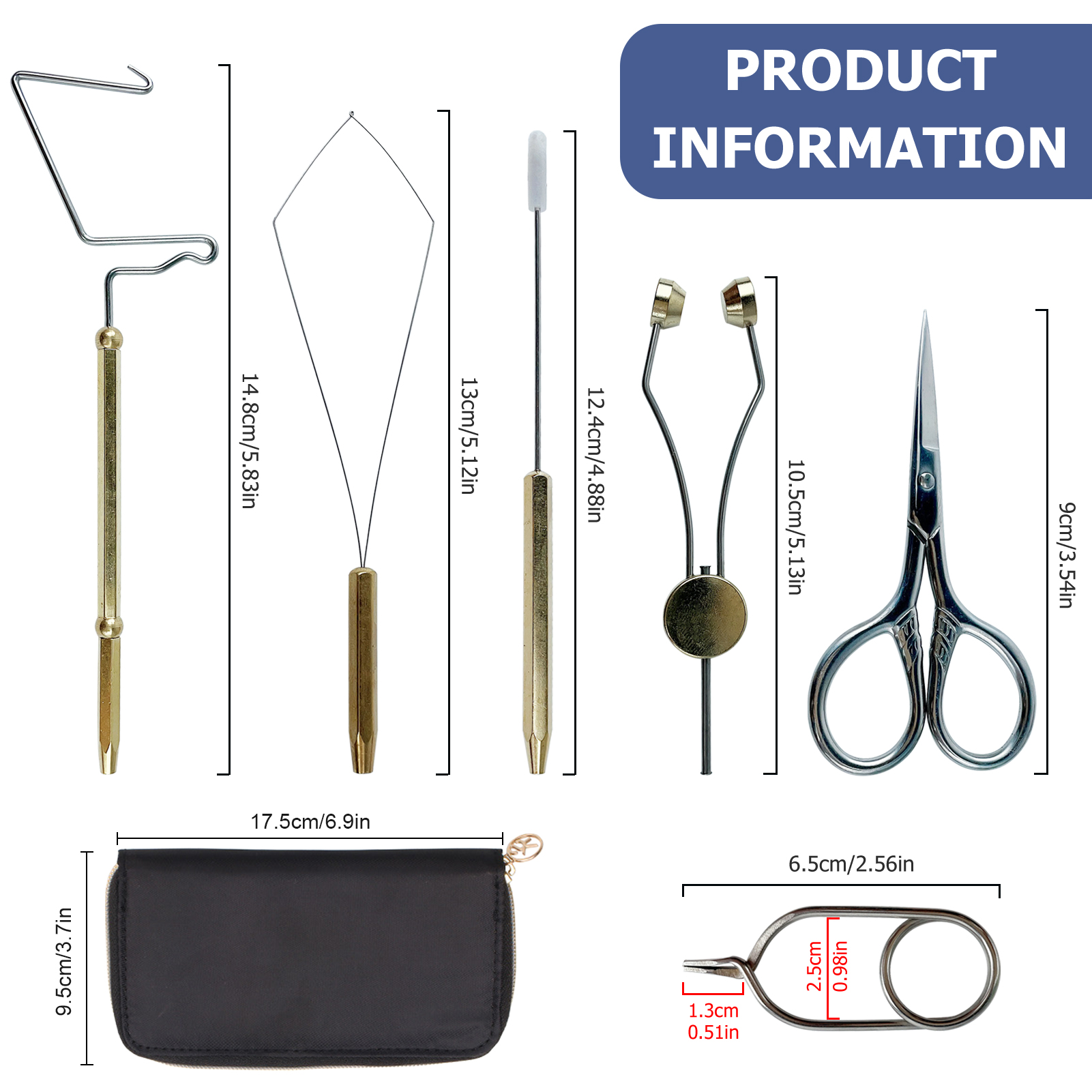 FREE FISHER Tying Flies Materials with Tools,DIY Insect Lures Kit,152pcs/Lot Fly Fishing Hooks,Thread Crystal Flash Wire Swivels