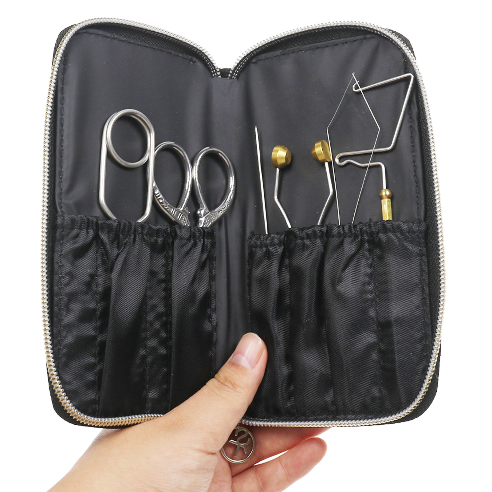 FREE FISHER Tying Flies Materials with Tools,DIY Insect Lures Kit,152pcs/Lot Fly Fishing Hooks,Thread Crystal Flash Wire Swivels