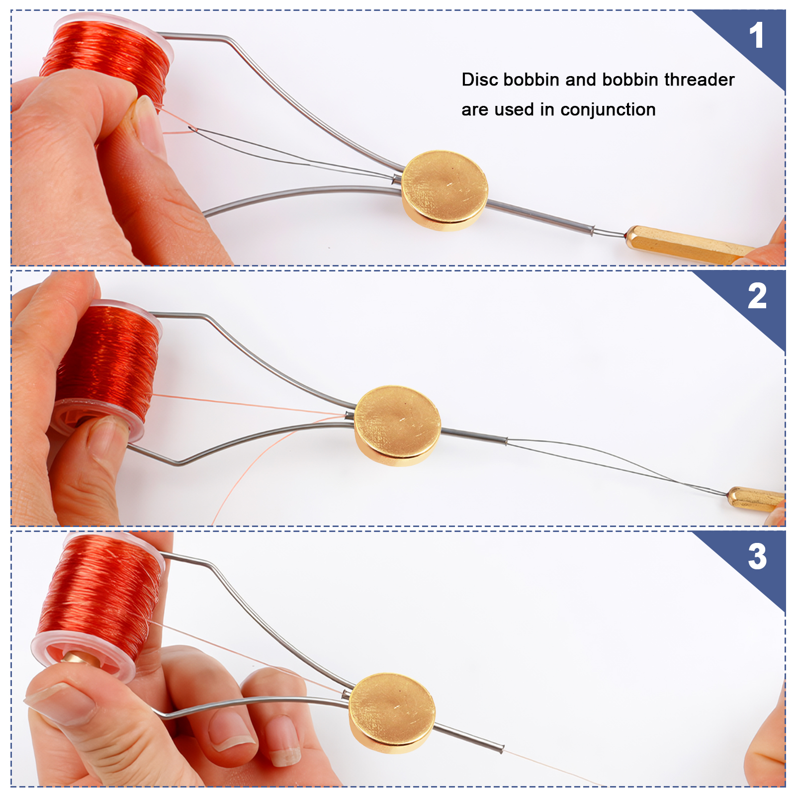 FREE FISHER 6pcs Fly Fishing Flies Stainless Steel Tying Tool Kit with Storage Bag Fly Hooks DIY Making Tool Scissors Knotter 