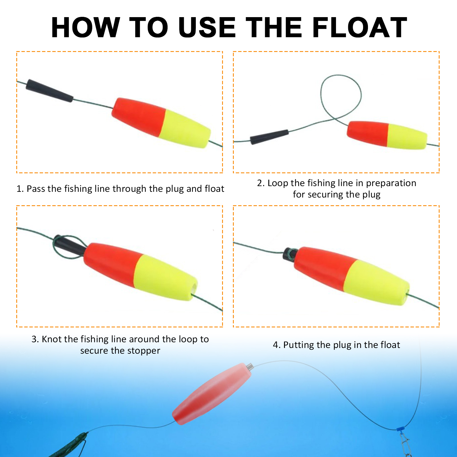 FREE FISHER 212pcs/Lot Foam Fishing Floats Kit with Beads Hooks Space Beans Swivels Fishing Rig Baits Accessories Bobbers Buoy Assorted Set