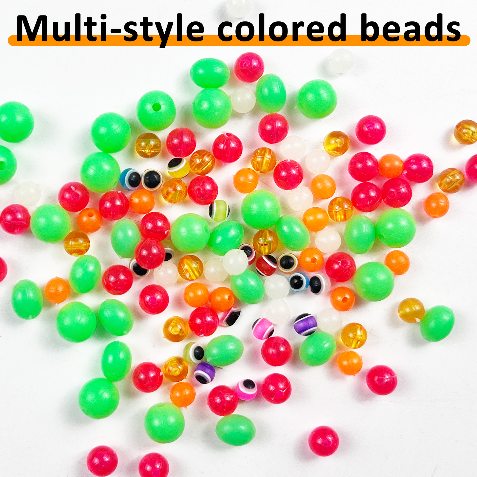 FREE FISHER 212pcs/Lot Foam Fishing Floats Kit with Beads Hooks Space Beans Swivels Fishing Rig Baits Accessories Bobbers Buoy Assorted Set