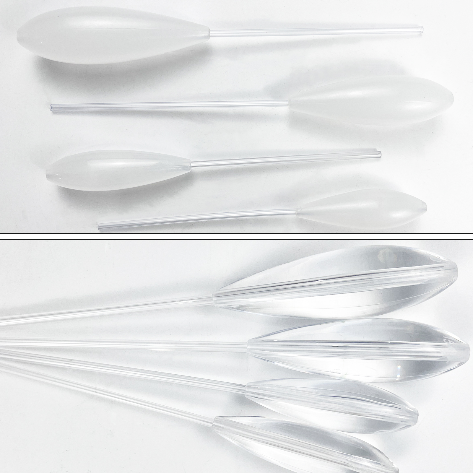 FREE FISHER 25-29pcs Fishing Floats Set 8-20g Throwing Upward Bobber Acrylic Long Casting Fishing Buoy Space Beans Swivels Kit for Carp Bass