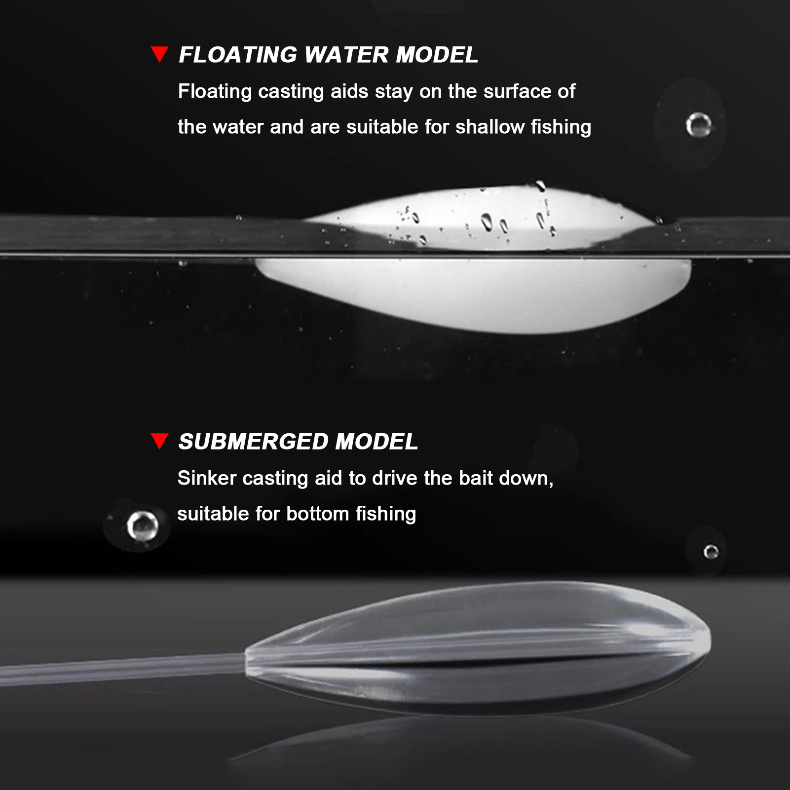 FREE FISHER 25-29pcs Fishing Floats Set 8-20g Throwing Upward Bobber Acrylic Long Casting Fishing Buoy Space Beans Swivels Kit for Carp Bass