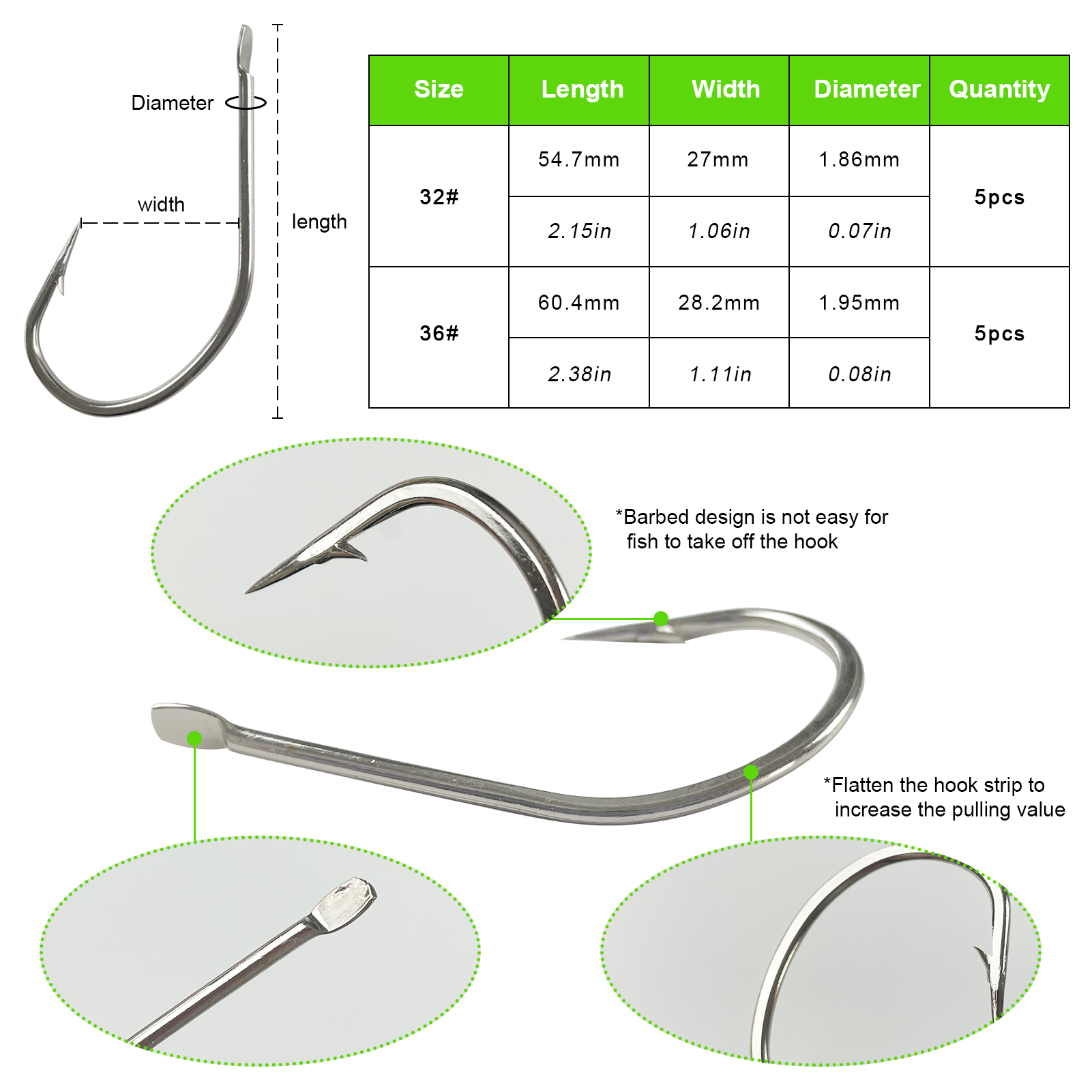 FREE FISHER 142pcs/Lot Sea Fishing Hooks Set DIY Fishing Accessory Swivels Beads Copper Tube 100m Nylong Line High Carbon Steel No Eye Big Hooks