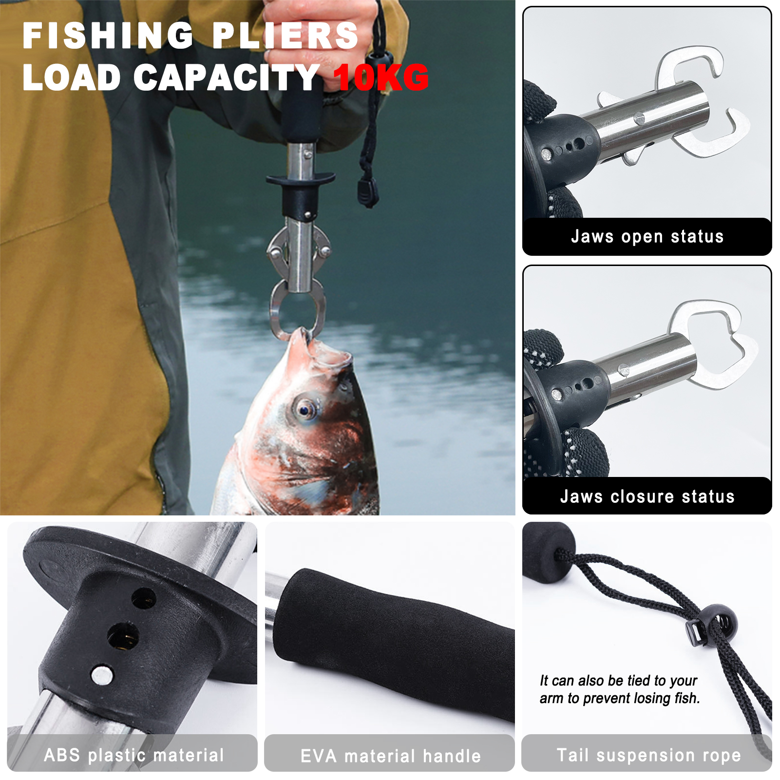 FREE FISHER 63pcs/Lot Fishing Tackle Kit Hooks Removers Pliers Grippers Lure Baits Accessories Set Fish Fishing Tools Gear Bag for Saltwater