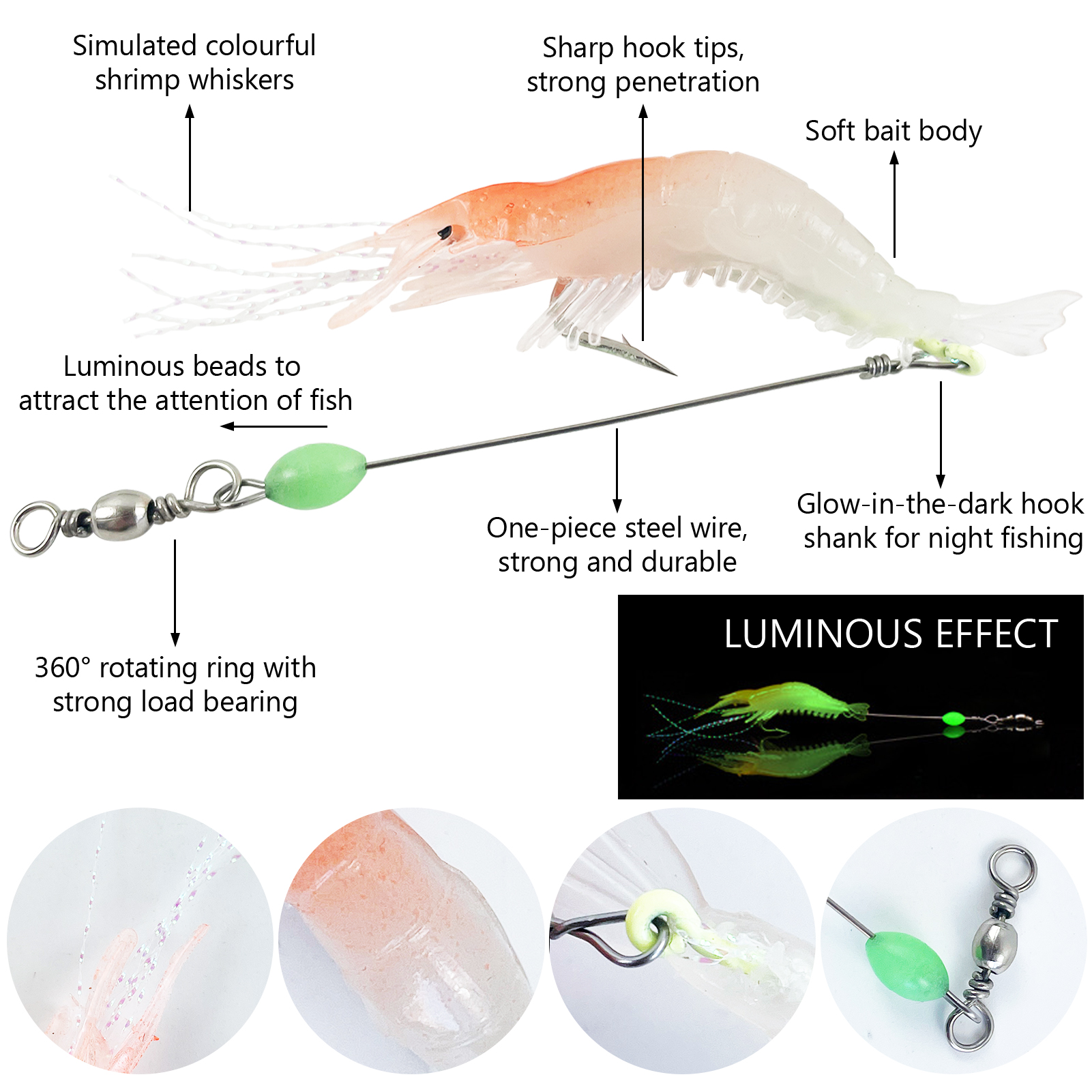 FREE FISHER 82pcs/Box Bass Fishing Lures Kit,Jerkbaits Sea Urchin Bait,Soft Worms Spinner Spoon Lure,Fishing Weights Accessories