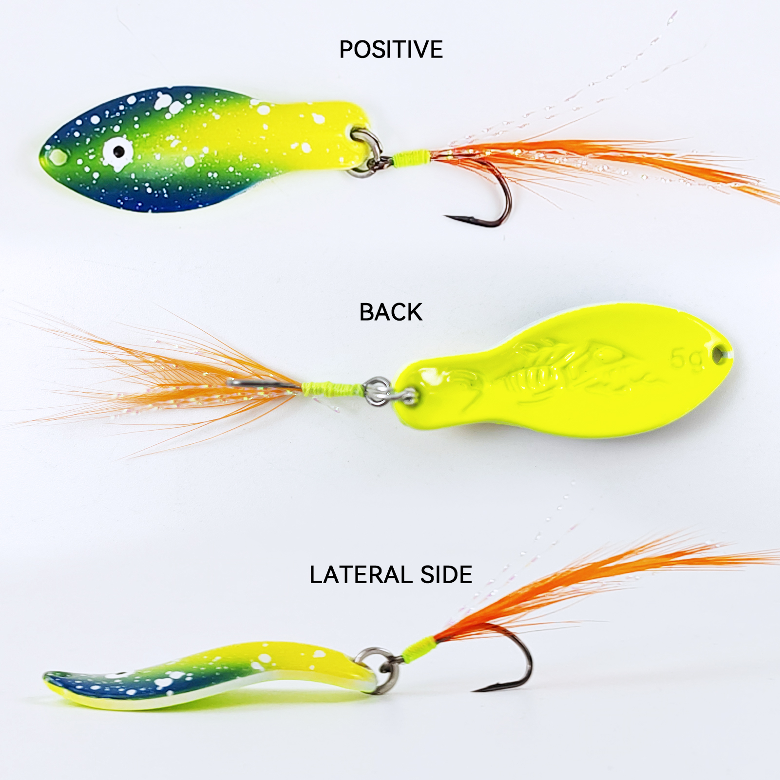 FREE FISHER 26pcs/Box Fishing Spinnerbaits Kit,Metal Spoon Lures,Feather Hooks Spinners,Mixed Sequins Baits for Bass/Pike/Trout