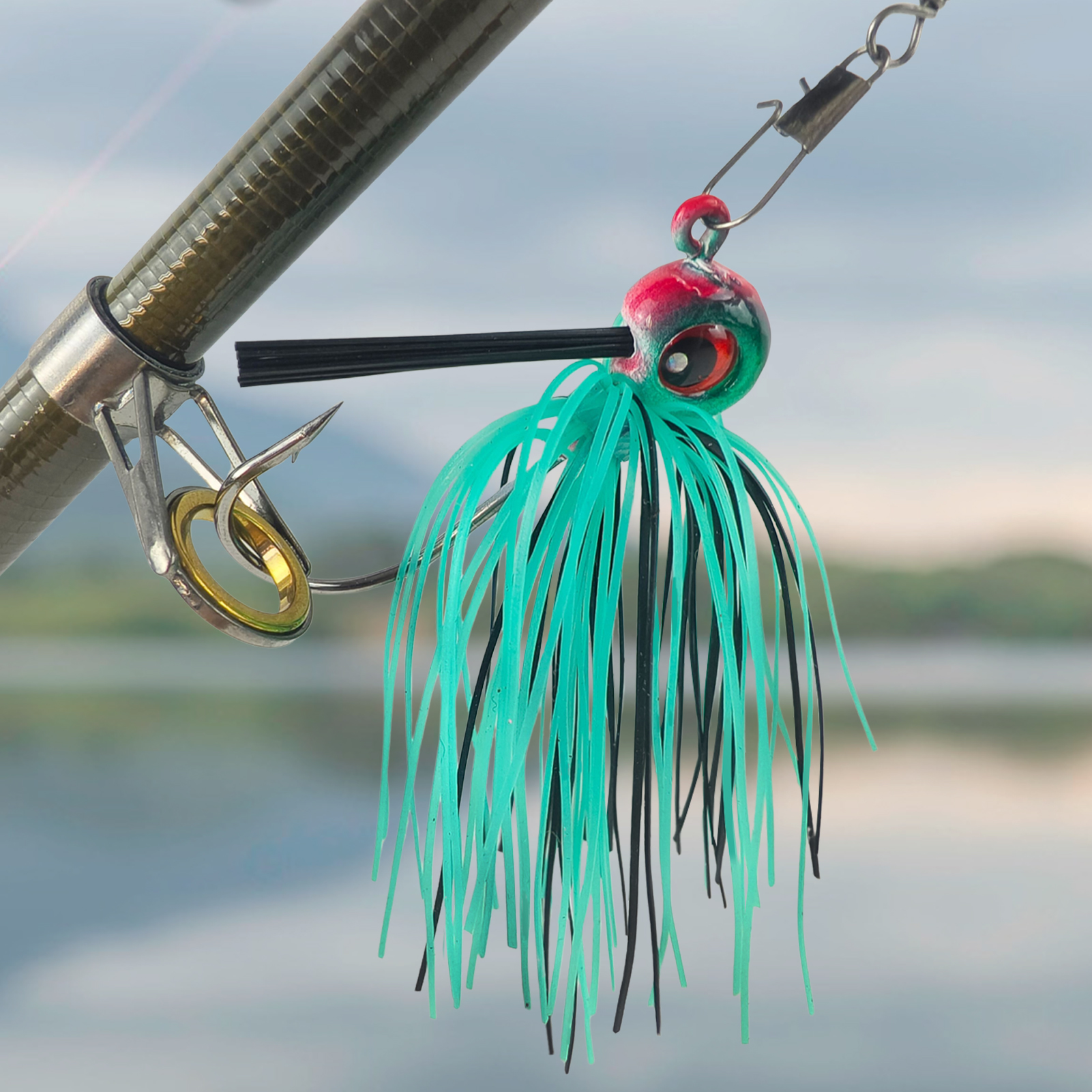 FREE FISHER Fishing Buzzbaits Kit,Metal Bladed Spinner Baits,Fishing Jig Lures with Rubber Skirts,Noise Spinnerbaits for Trout