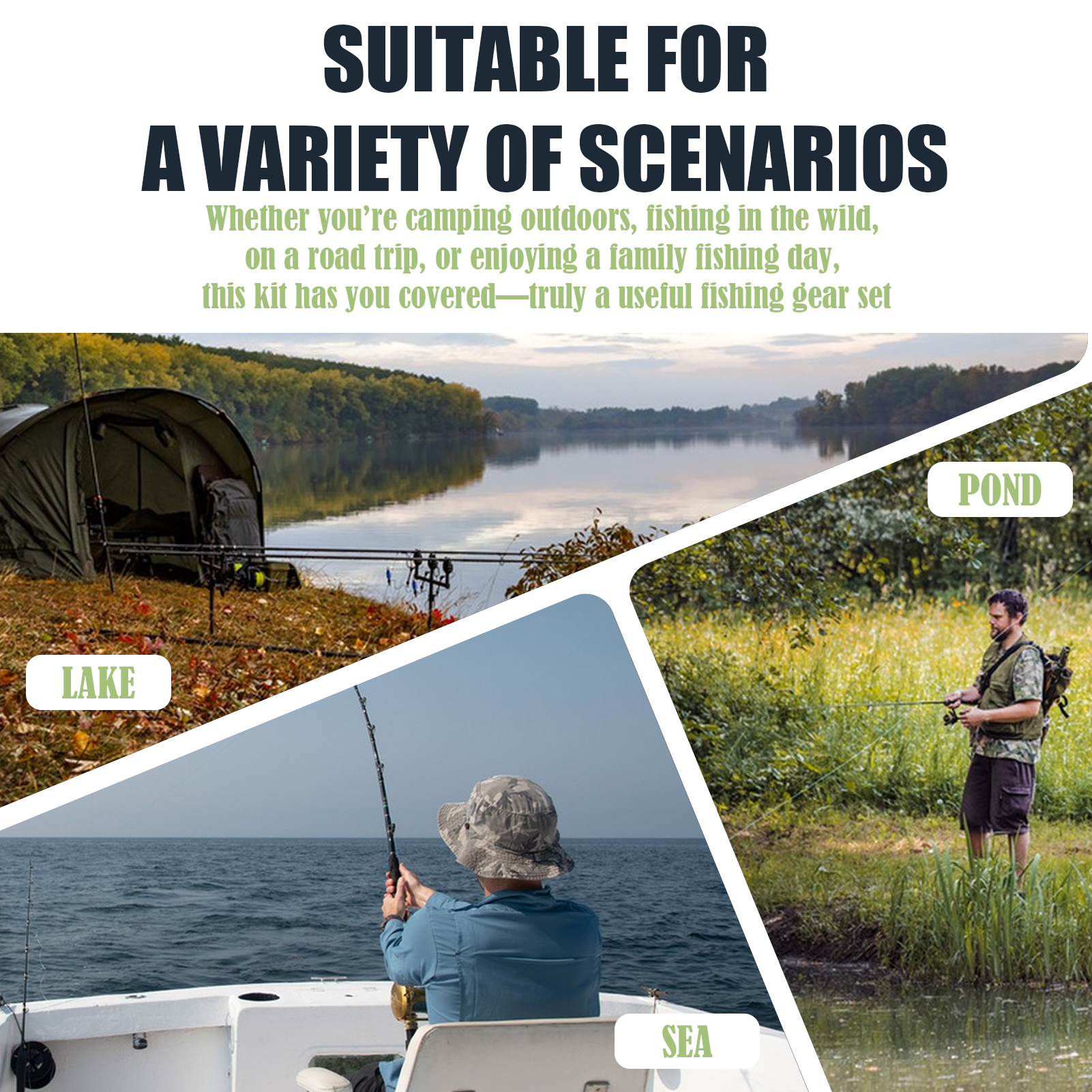 FREE FISHER 85pcs/Box Fishing Tackle Gift Box,Mixed Lures Hooks,Fishing Gripper Pliers,Hooks Swivels,Floats Line Accessories Kit