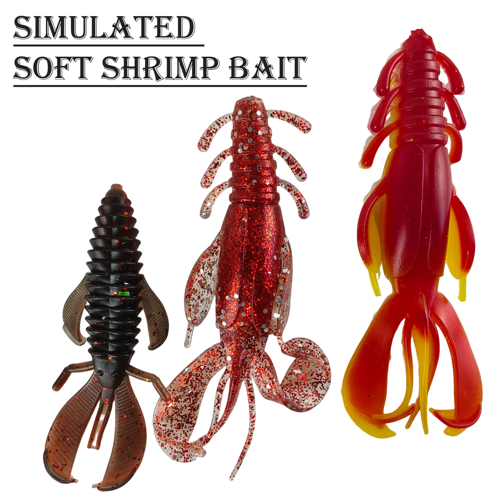 FREE FISHER Reds for Spring,Fishing Quality Lures Kit,22pcs/Box Crankbaits Soft Worm,Blade Spinnerbaits,Frogs Jig Head Buzz Bait 