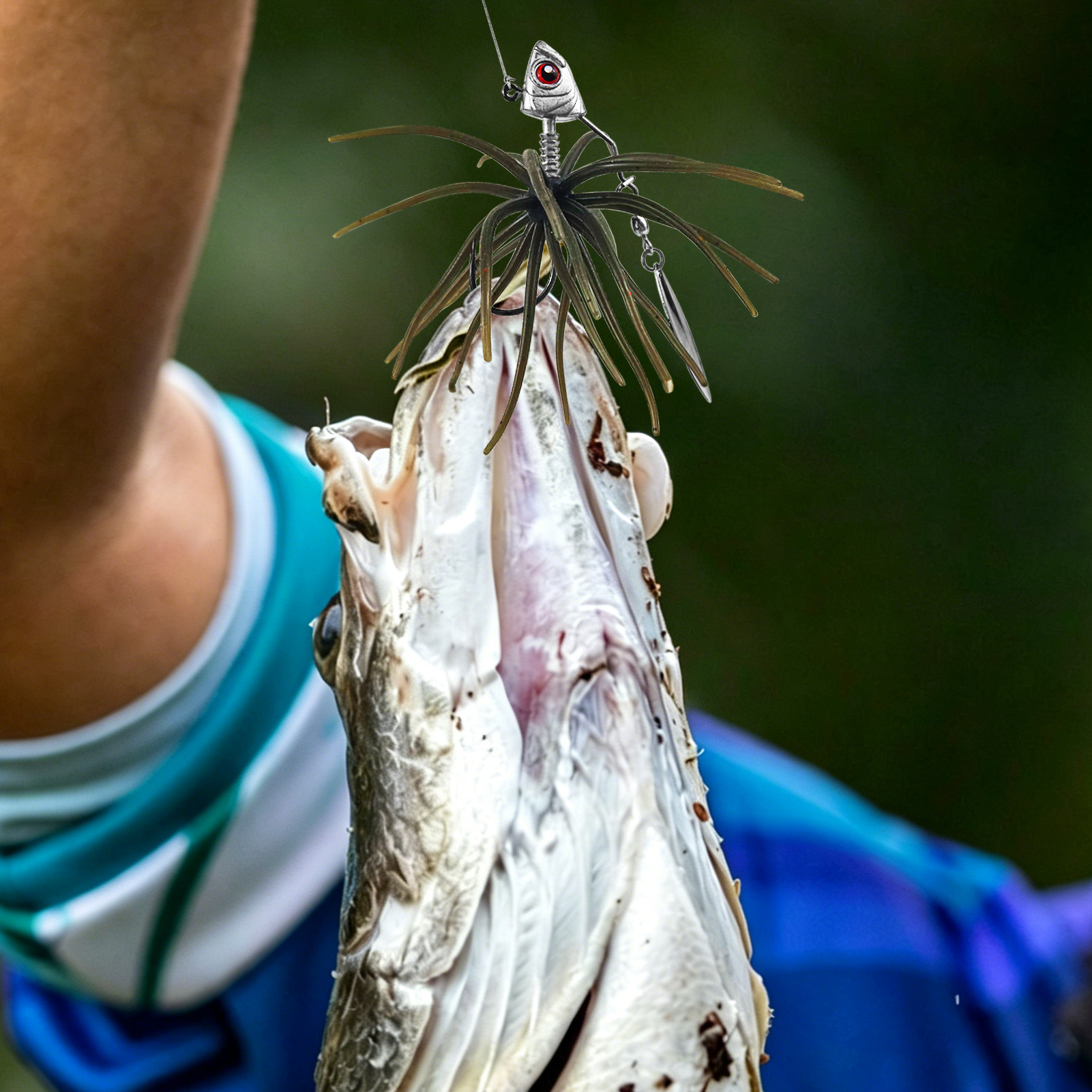 FREE FISHER Sea Urchin Bait with JIG Head Hooks Kit,9cm 2.8g Fishing Soft Creature Lures,Fishing Weights Crackhook Swimbaits Set