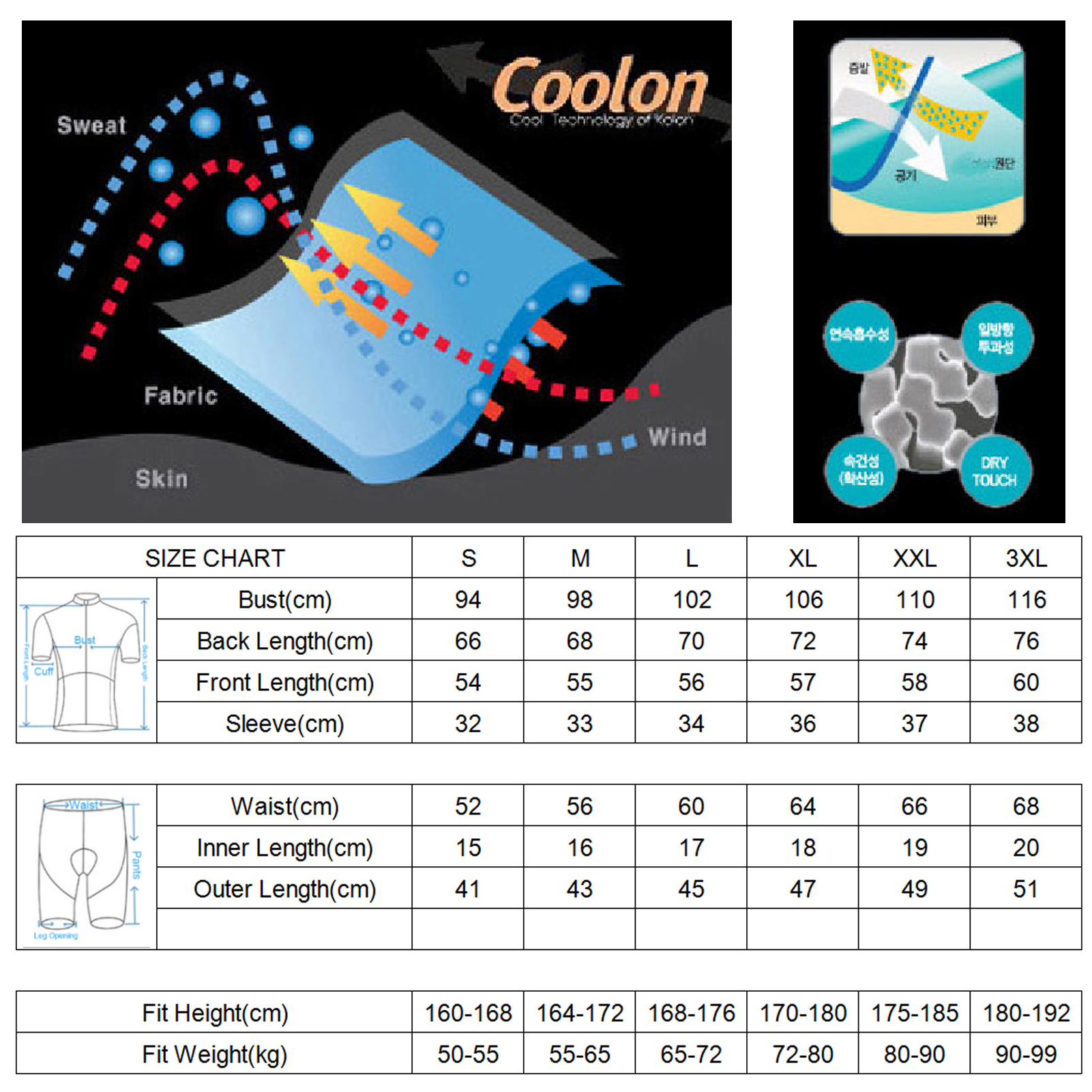 FREE FISHER Short Sleeve Mens Cycling Jersey Set Quick-Dry Breathable Bicycle Riding Wear for MTB Roading Biking 3D Silicone Cushion Shorts