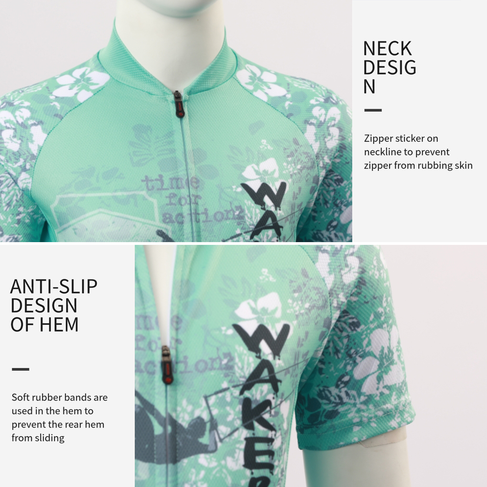 FREE FISHER Cycling Jersey Set for Children Short Sleeve Cartoon Print Quick Dry Boys Girls Bike Wear MTB Road Riding Bicycle Tops Shorts Set