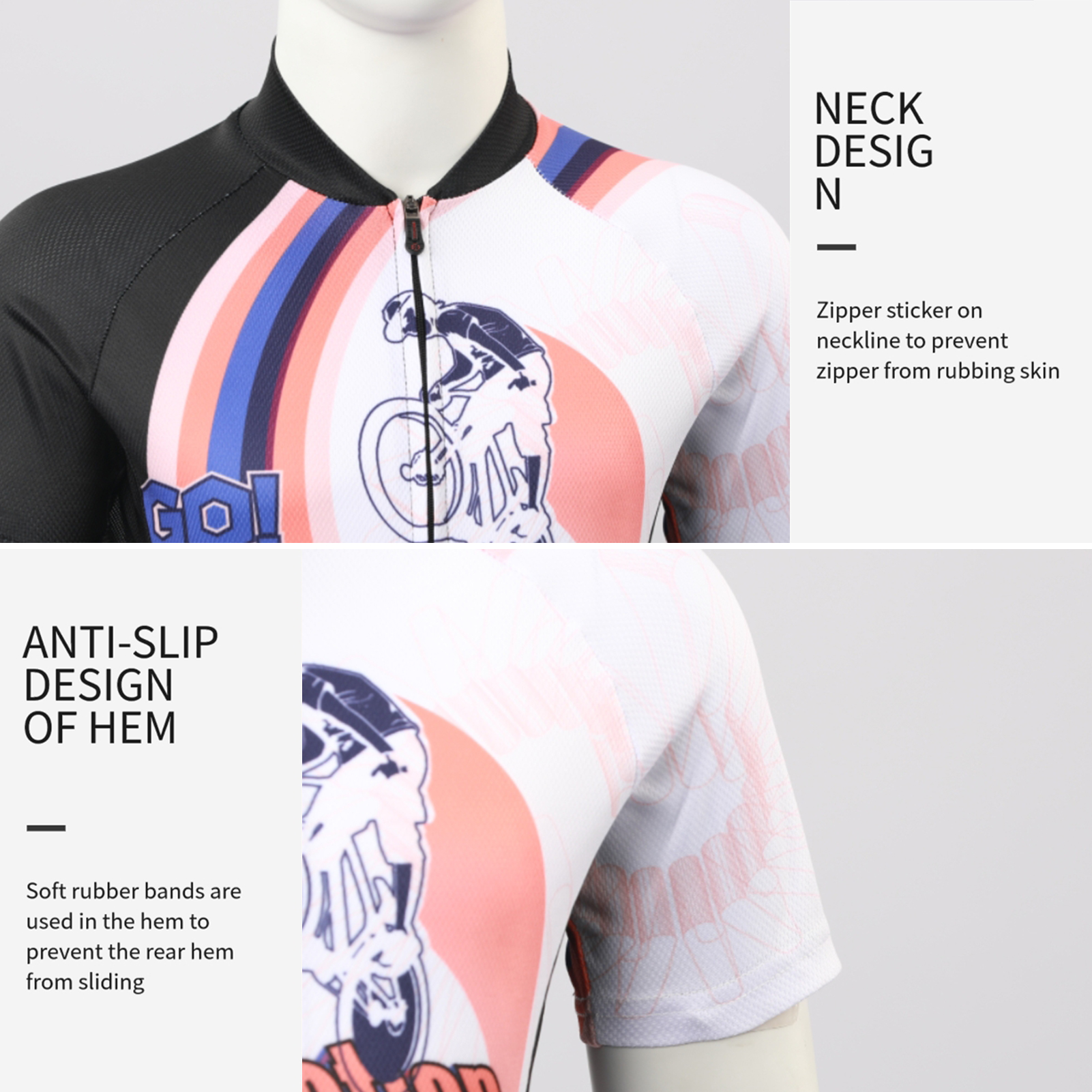 FREE FISHER Cycling Jersey Set for Children Short Sleeve Cartoon Print Quick Dry Boys Girls Bike Wear MTB Road Riding Bicycle Tops Shorts Set