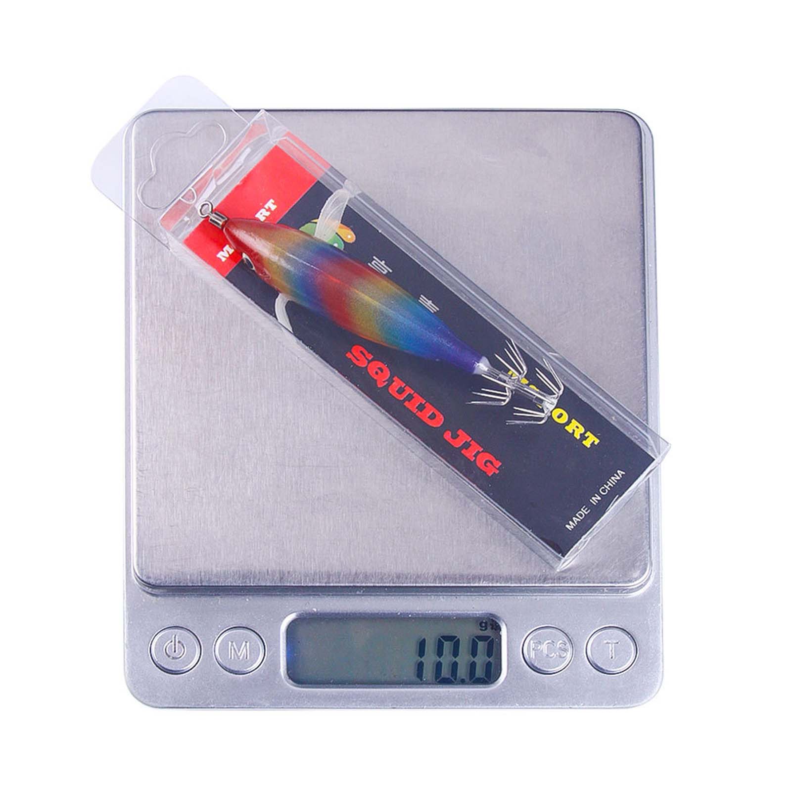 FREE FISHER 8pcs/Lot Fishing Squids 6g 8cm Luminous Octopus Cuttlefish Baits Sea Fishing Shrimps Lures for Saltwater Artificial Jig Hooks