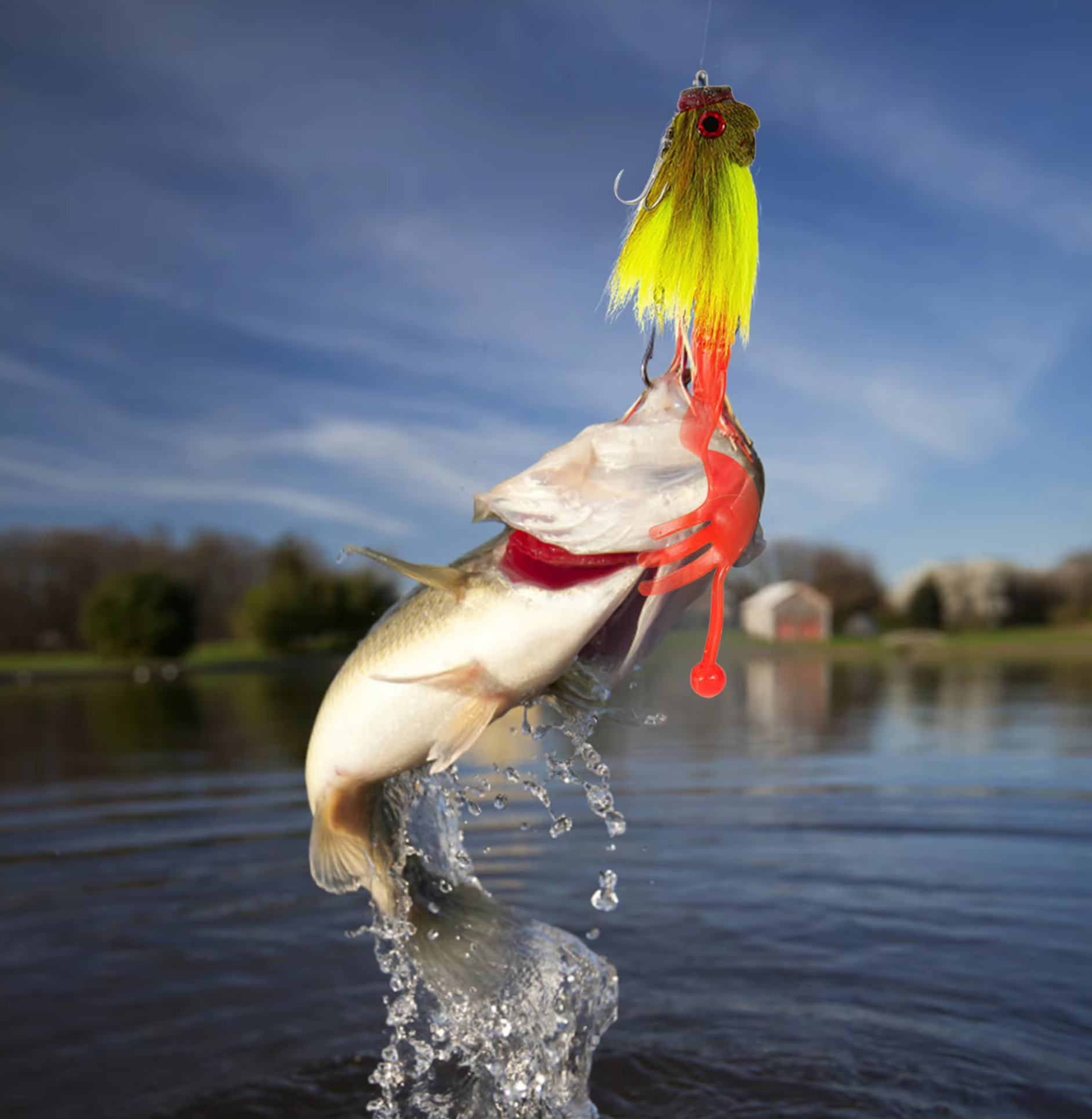 FREE FISHER 1pcs Multi Jointed Swimbait 21.5cm/83g Artificial Bait Fishing Soft Mouse Lure Hooks Saltwater Bucktai Hair Rat Baits for Pike Bass