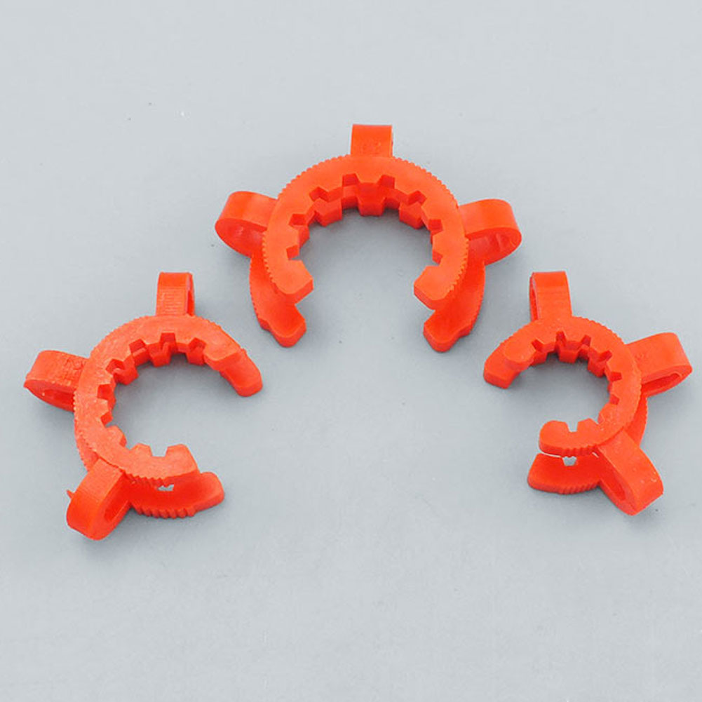 ADAMAS BETA Conical Interface Clamp Standard Grinding Plug Clip 10-45# Plastic Laboratory Fixing Sealing Clips (Pack of 5-10pcs)