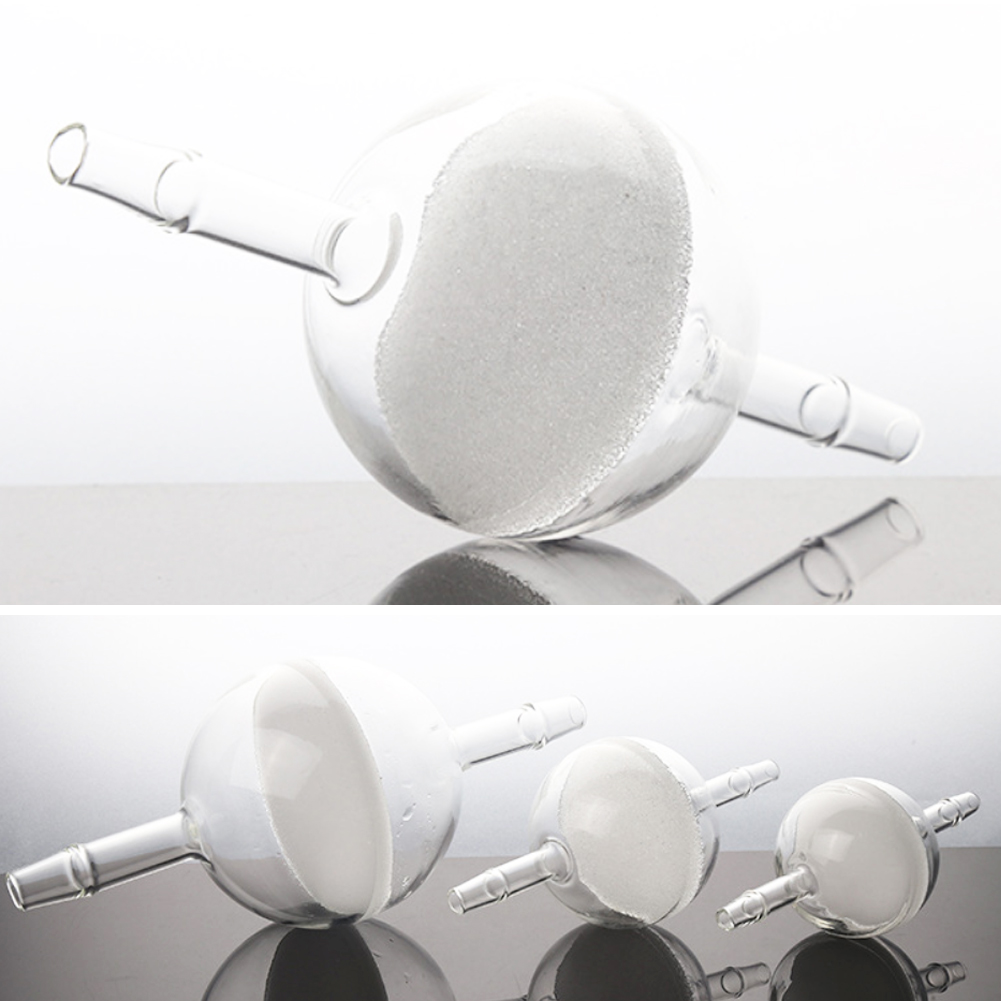 ADAMAS BETA Lab Glass Sand Core Filter Ball 30mm,65mm,80mm Funnel Spherical Filter G3 Pore Washing Gas/Liquid Filtering Device