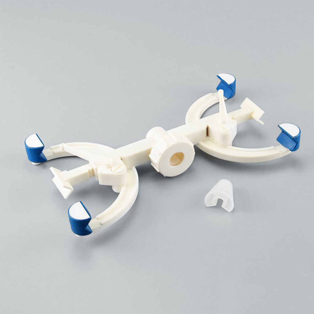 ADAMAS-BETA Aluminum Single/Double Side Burette Clip Acid Alkali Resistant Titration Clamp Butterfly Laboratory Experiment Fixing Tool