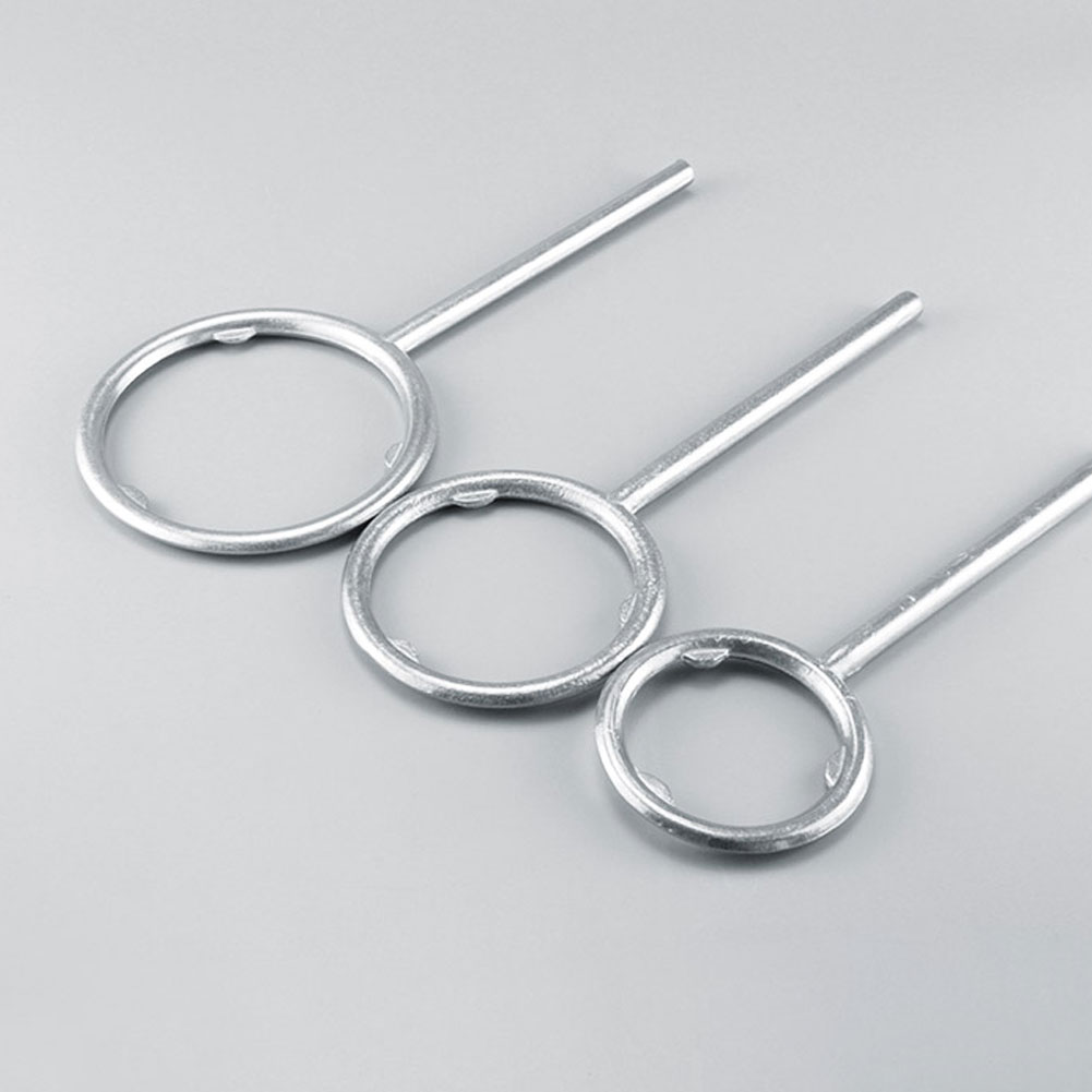 ADAMAS-BETA Laboratory Titration Table Support Ring Aluminium Alloy Closed Loop Iron Frame Platform Straight Shank for Beaker/Flask