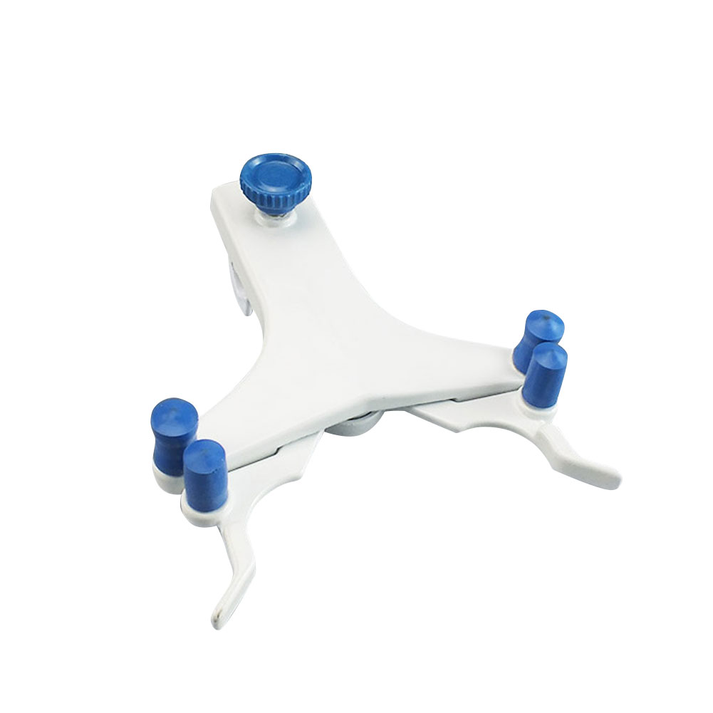 ADAMAS-BETA Aluminum Single/Double Side Burette Clip Acid Alkali Resistant Titration Clamp Butterfly Laboratory Experiment Fixing Tool