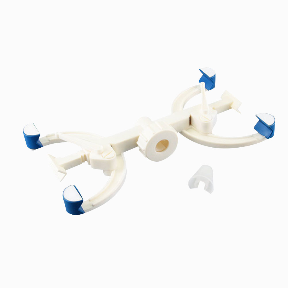 ADAMAS-BETA Aluminum Single/Double Side Burette Clip Acid Alkali Resistant Titration Clamp Butterfly Laboratory Experiment Fixing Tool