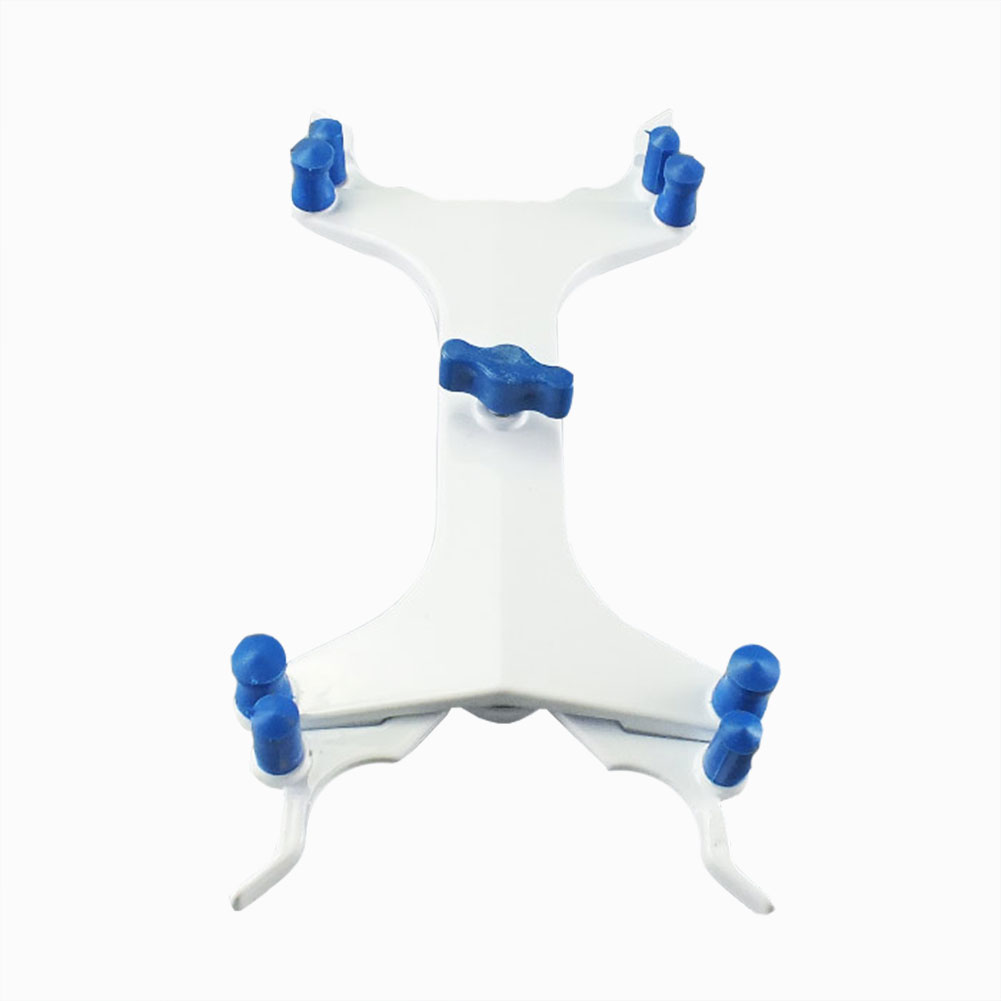 ADAMAS-BETA Aluminum Single/Double Side Burette Clip Acid Alkali Resistant Titration Clamp Butterfly Laboratory Experiment Fixing Tool