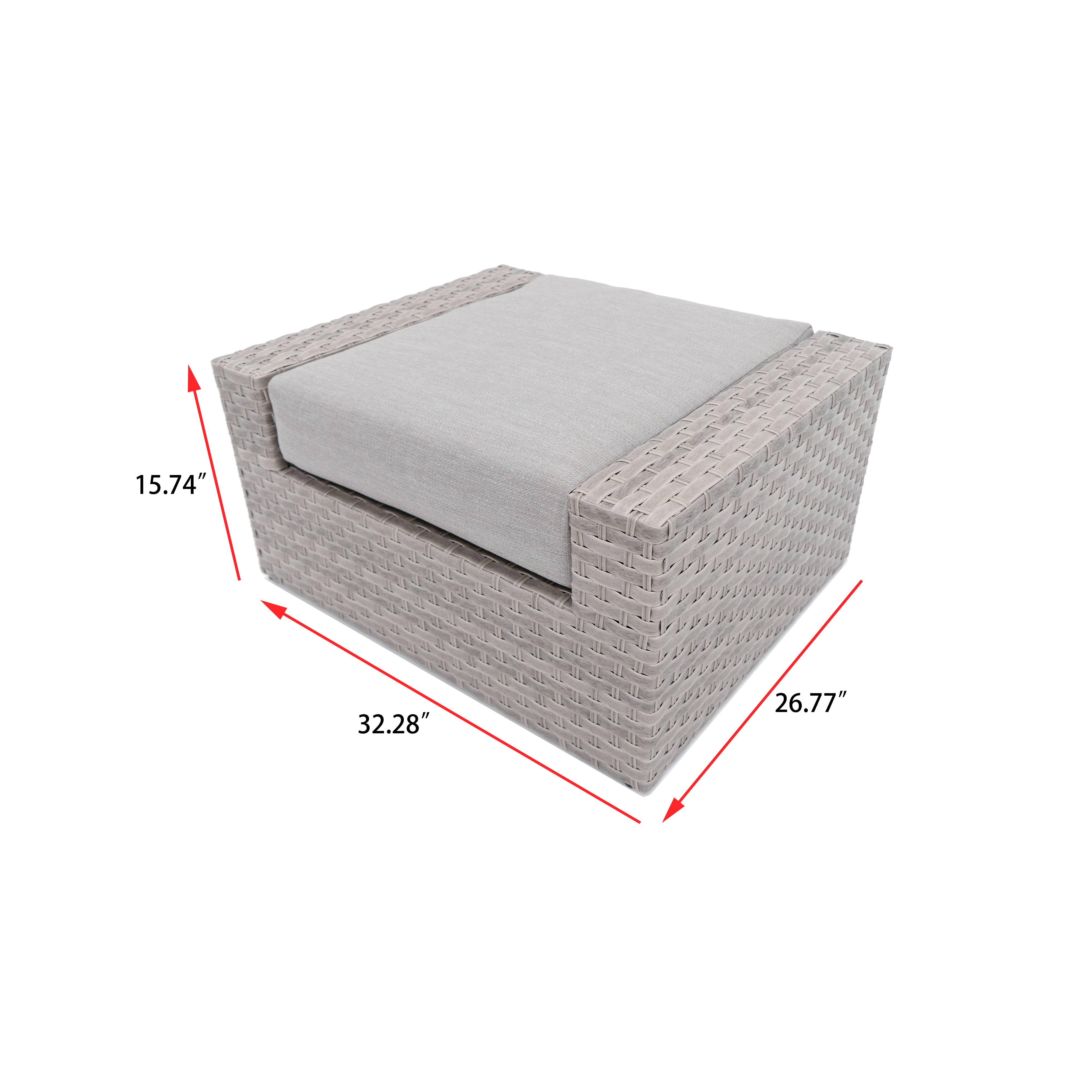 AVALON 10 Piece Wicker Conversation Sofa Set With Fire table-Egg - 6 Seat