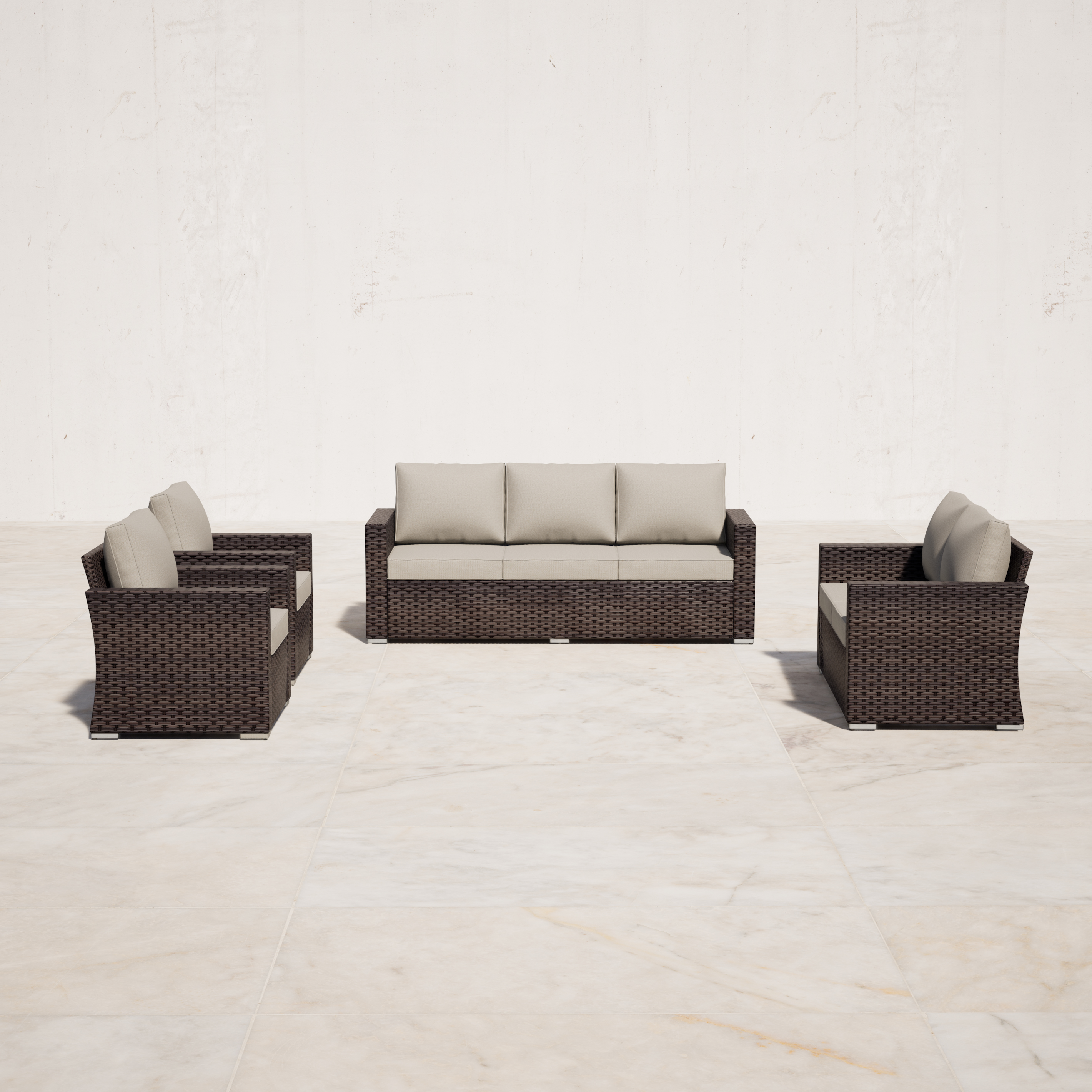 Eastlake 4 - Person Outdoor Seating Group with Cushions