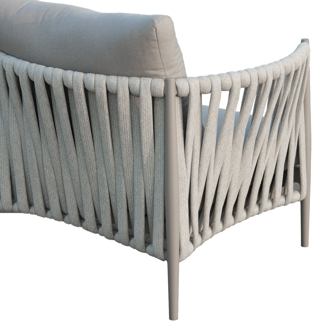 RED Aluminum High End Patio Furniture-Beige