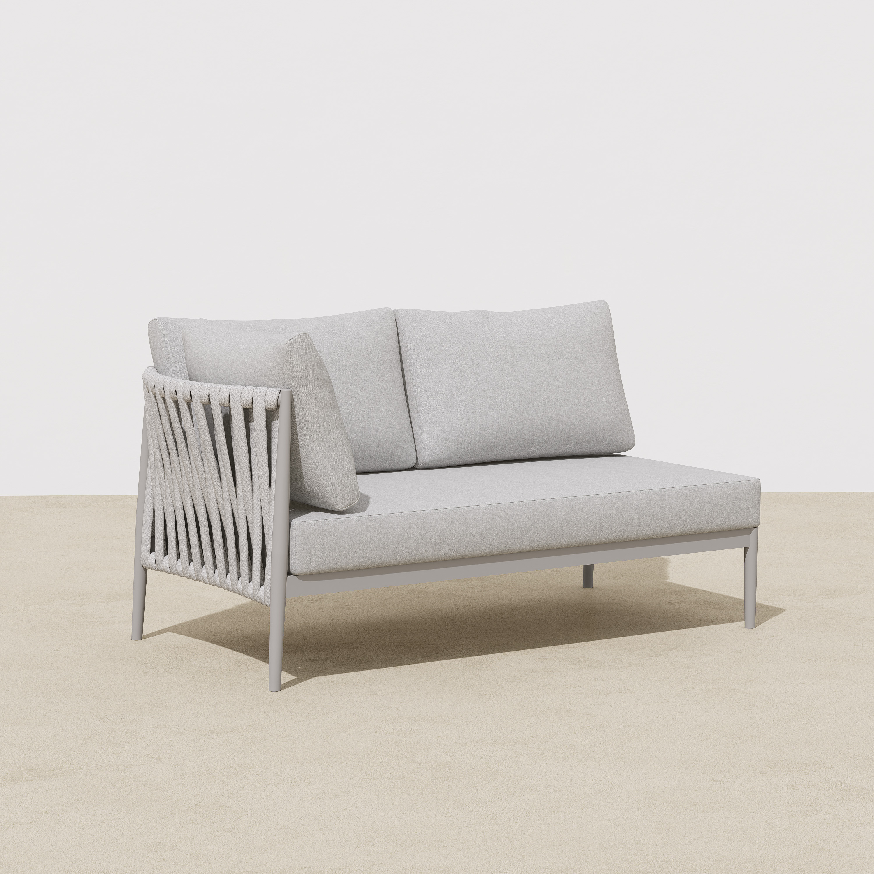 RED Aluminum High End Patio Furniture-Beige