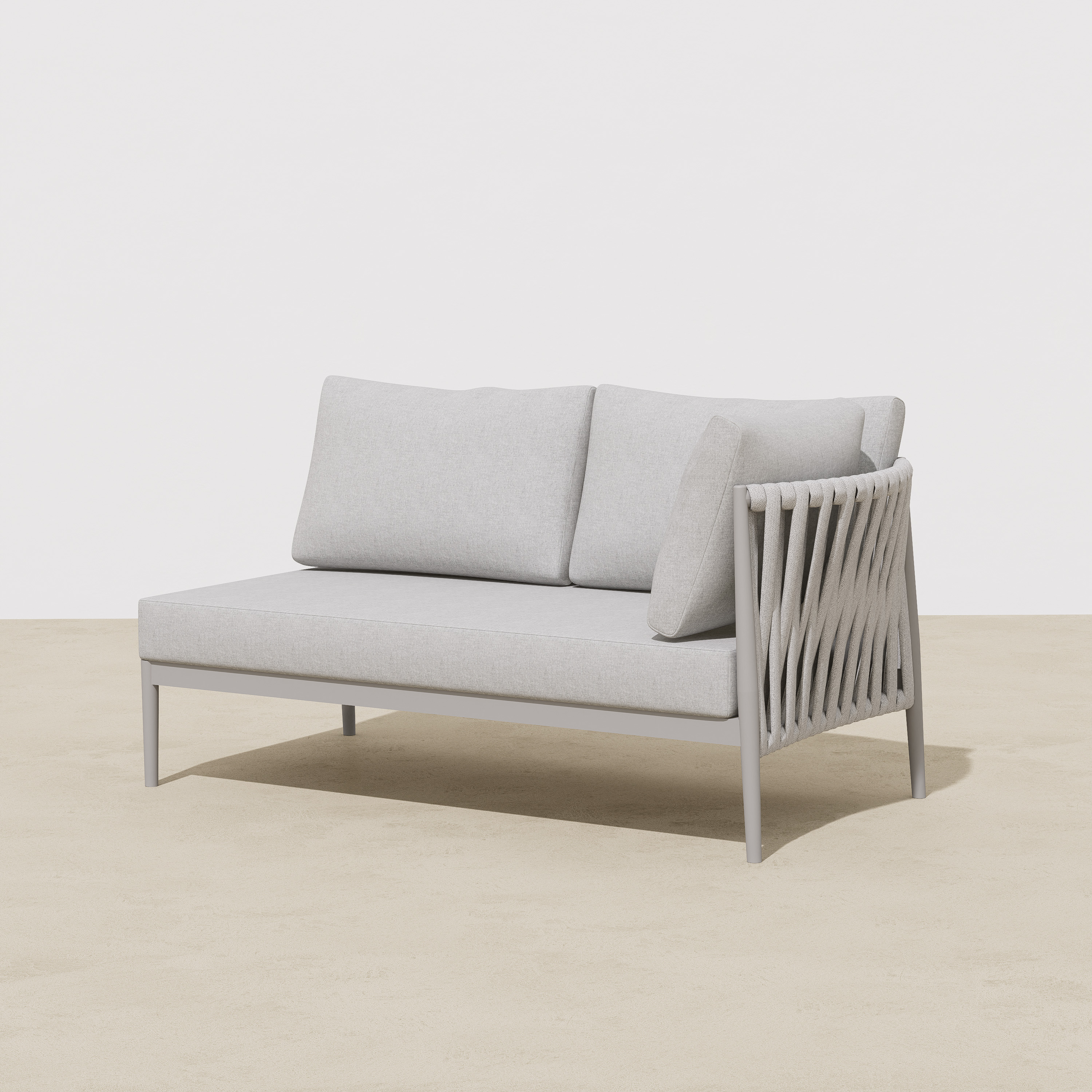 RED Aluminum High End Patio Furniture-Beige