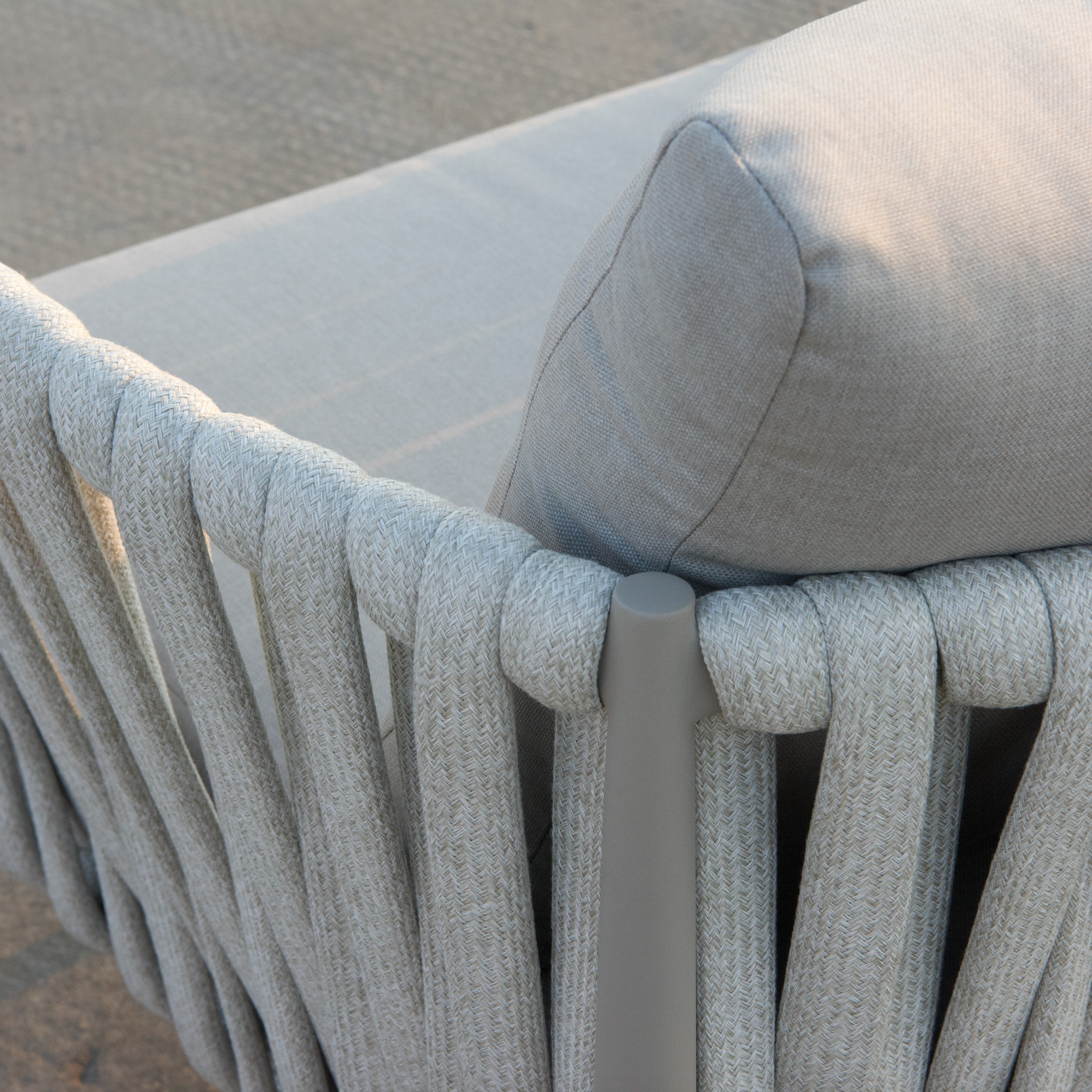 RED Aluminum High End Patio Furniture-Beige