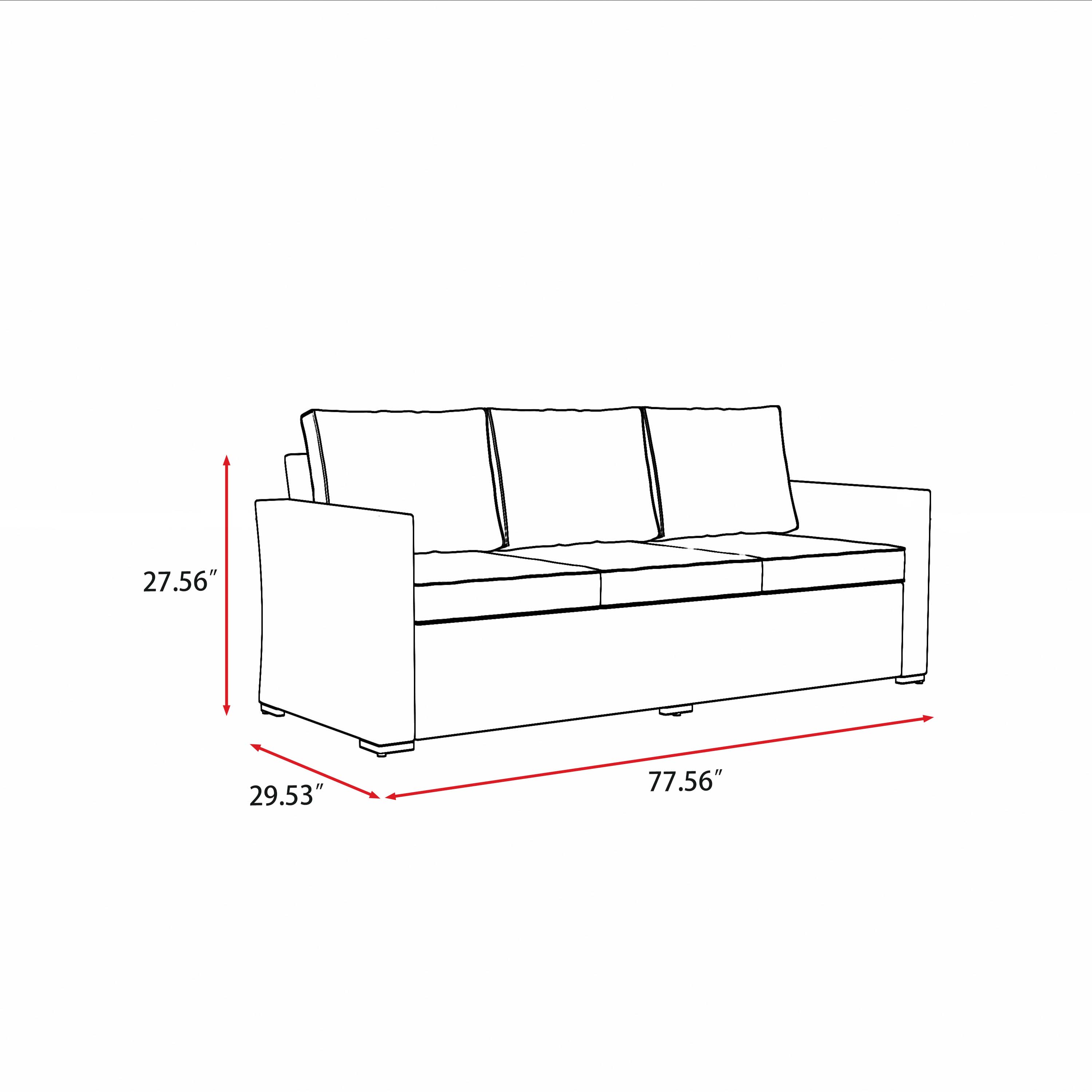Eastlake 7 - Person Outdoor Seating Group with Cushions