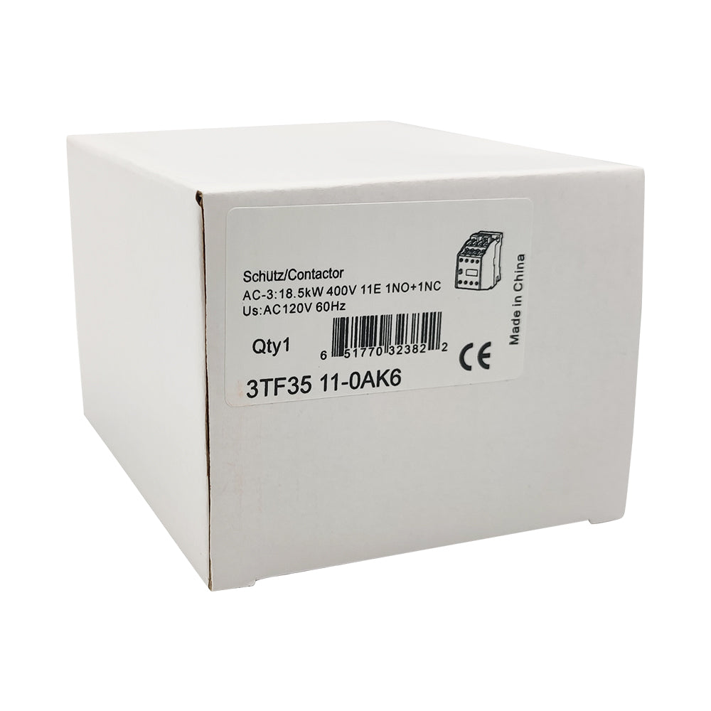 NEW 3TF3511-0AK6 replace Siemens Contactor 3TF35 110/120V 38A 1NO/1NC