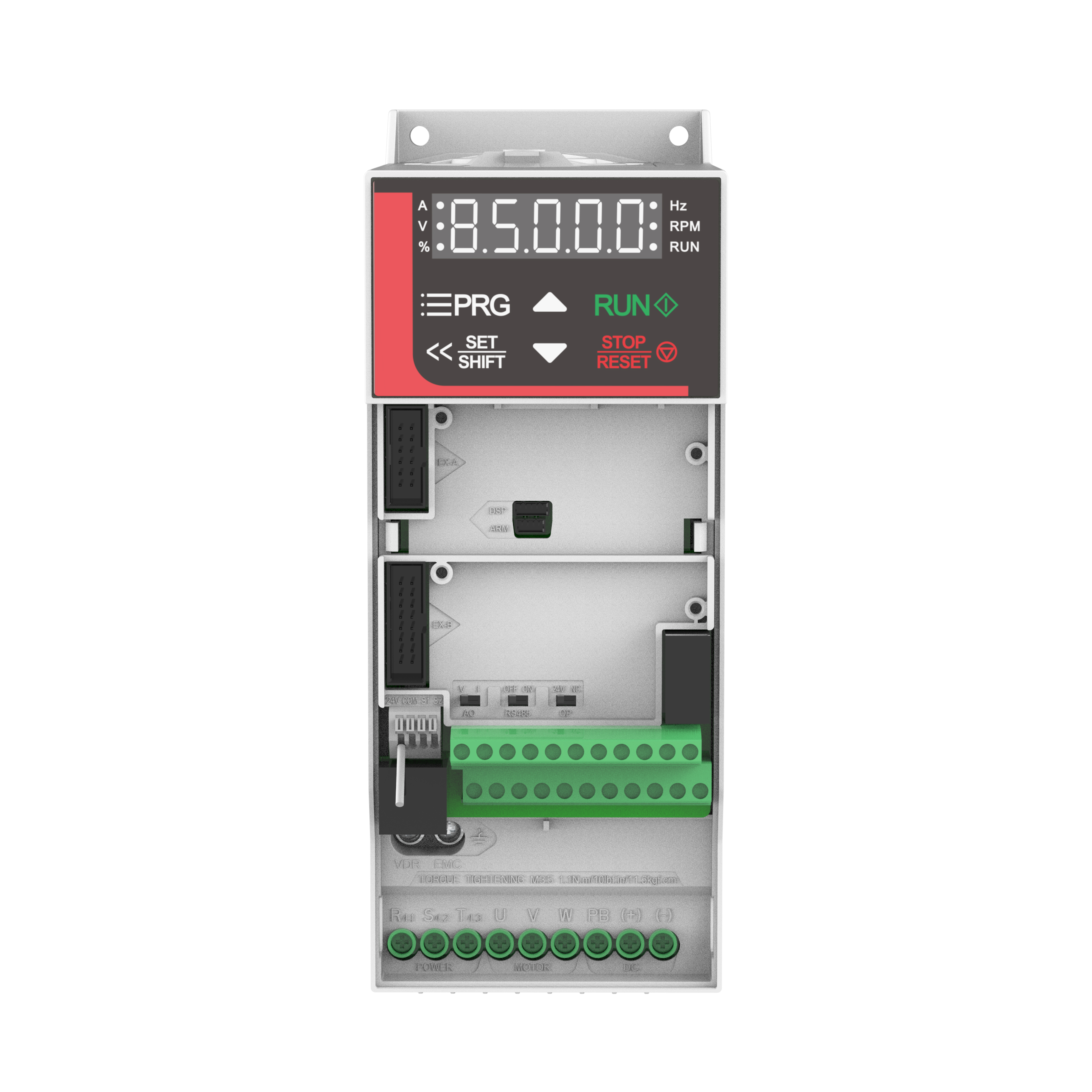 WD200-T3-R75G-B WOLONG 0.75kW Three-Phase General-Purpose VFD