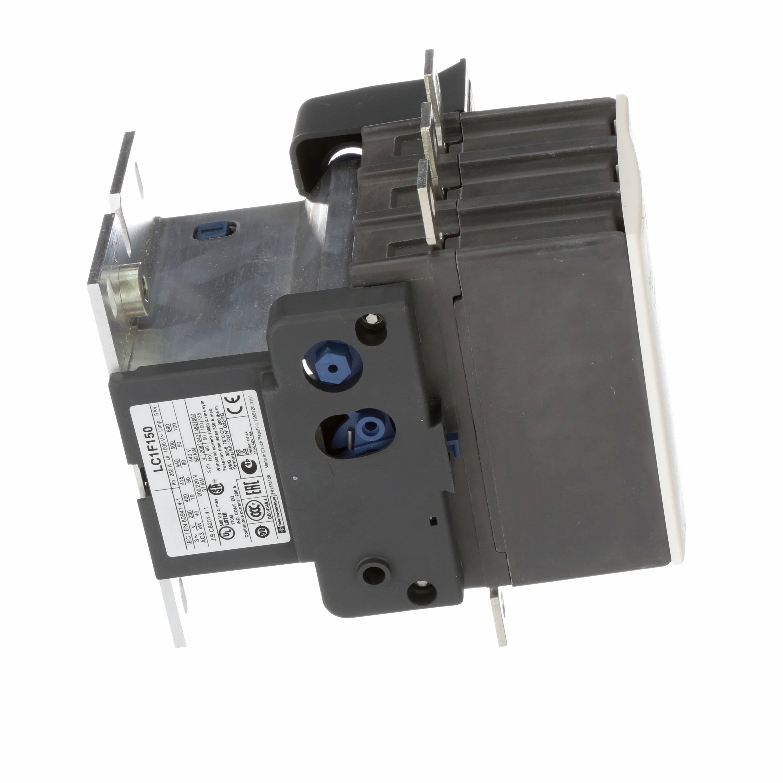 LC1F150G7 LC1F Magnetic Contactor 120V coil AC 3Pole 150A 3NO Non-Reversing